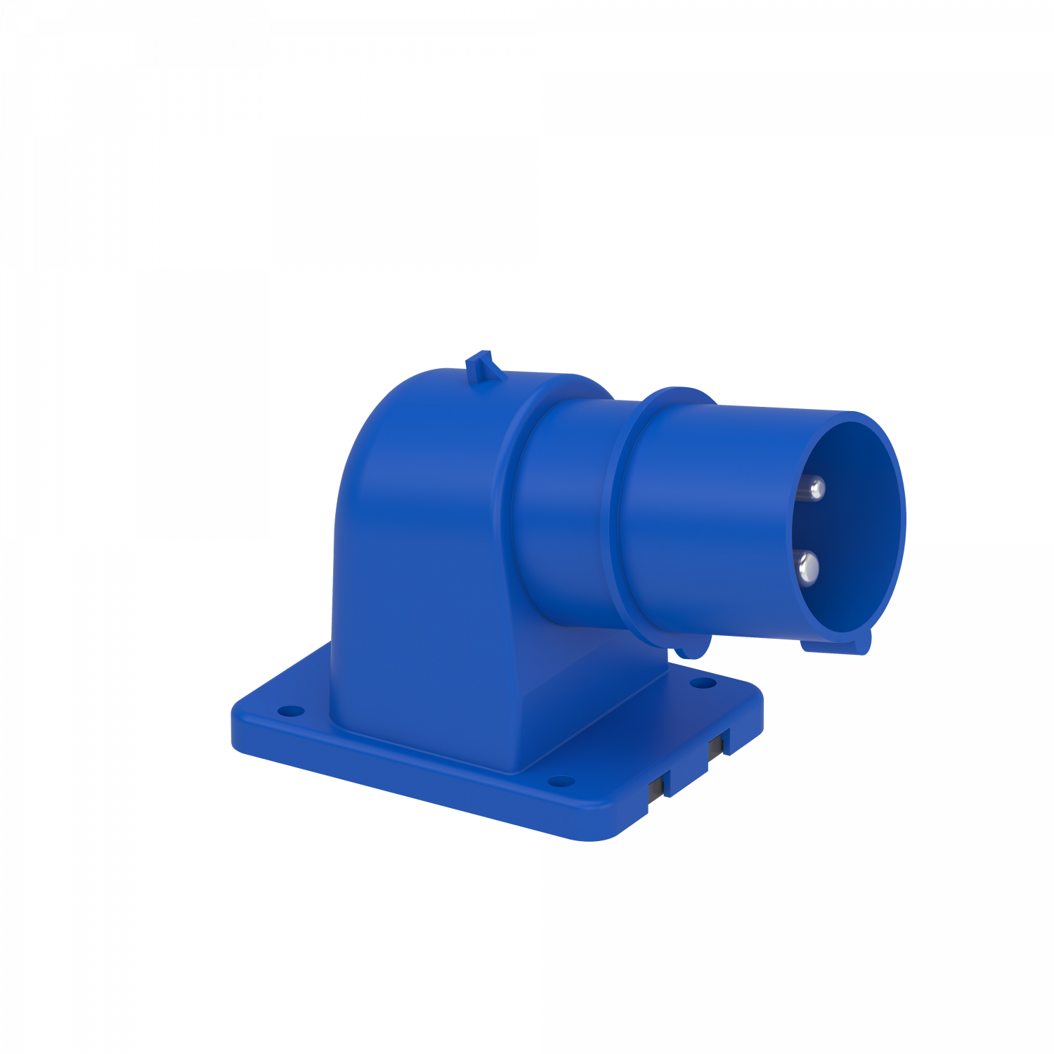 Mureva - socle de connecteur industriel - 16 A - 2P+T- 200-250V CA - IP44