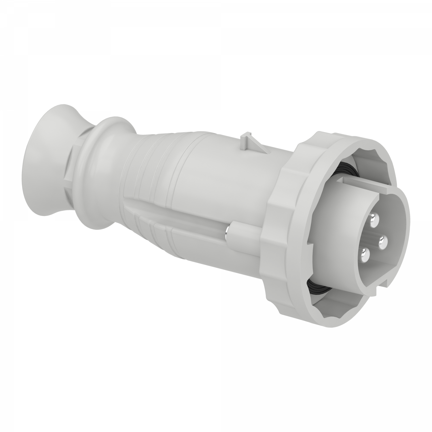 Mureva - fiche mobile industrielle - droite - 16 A - 3P - 40-50V CA - IP67