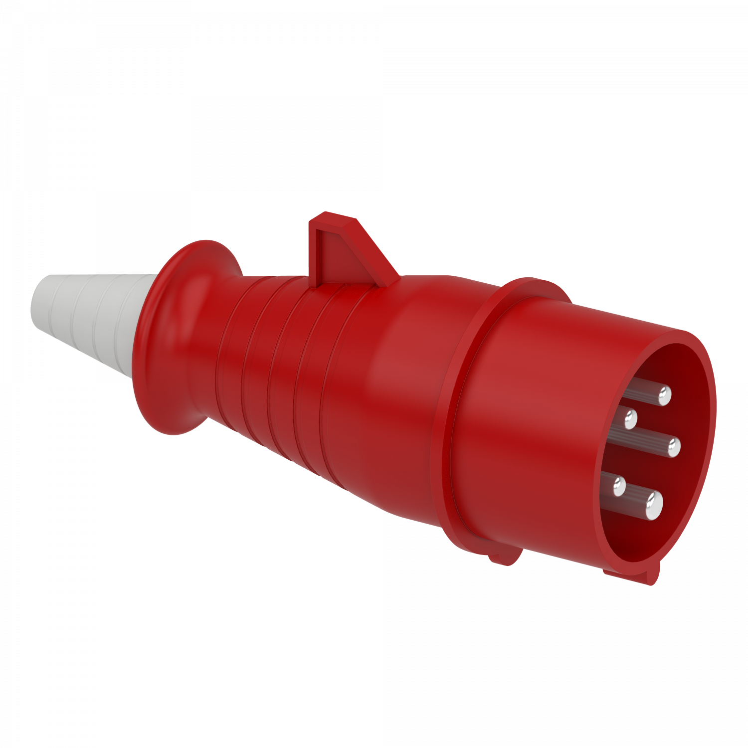 Mureva - fiche mobile inverseur de phase droite - 3P+N+T - 380-415 V CA - IP44