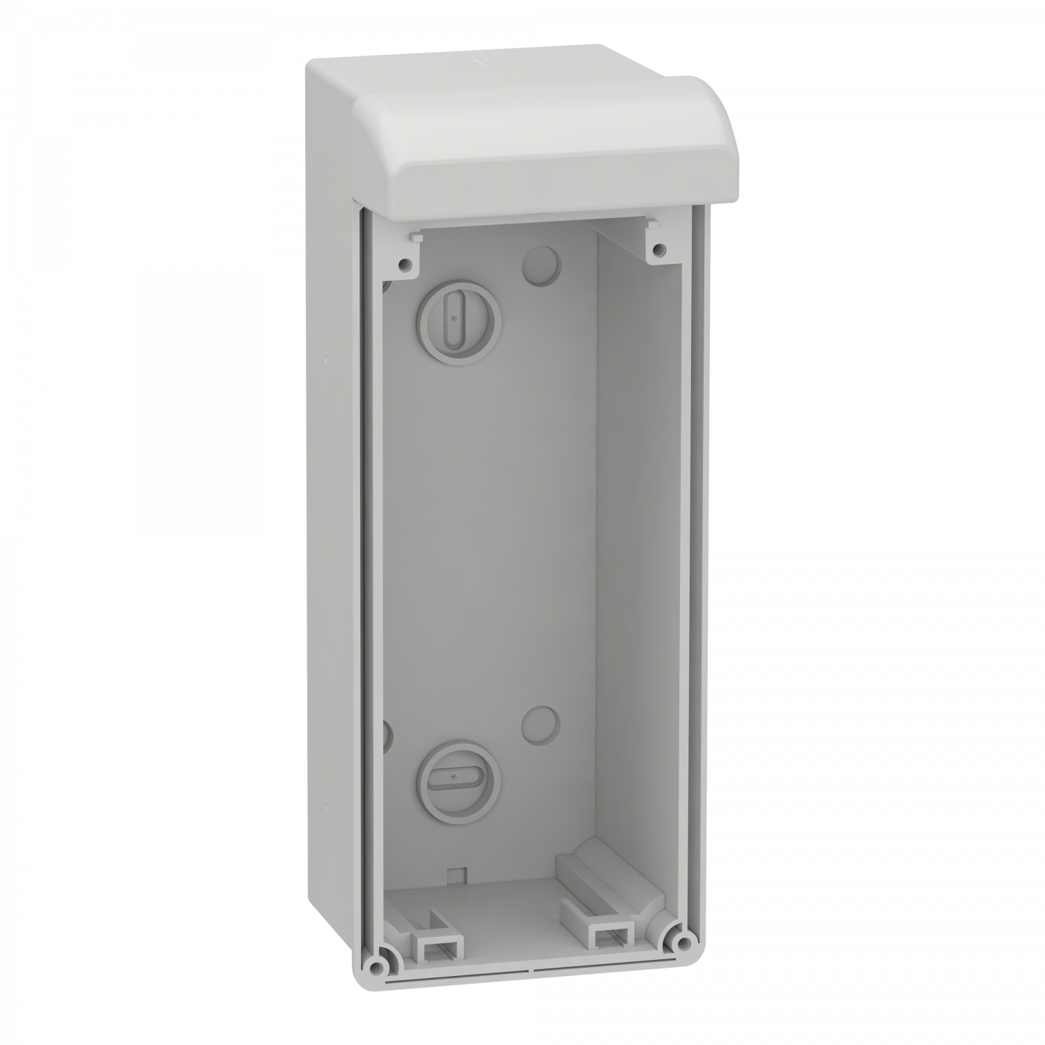 Mureva - boîtier mural pour 1 prise verrouillable sans prédéfonçage - 103x250mm