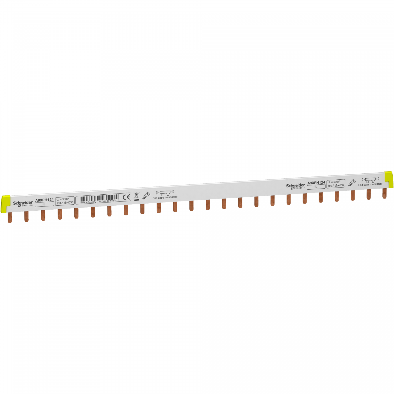 Acti9 iC60 - peigne à dents - 1P - 100A - 24 modules de 18mm