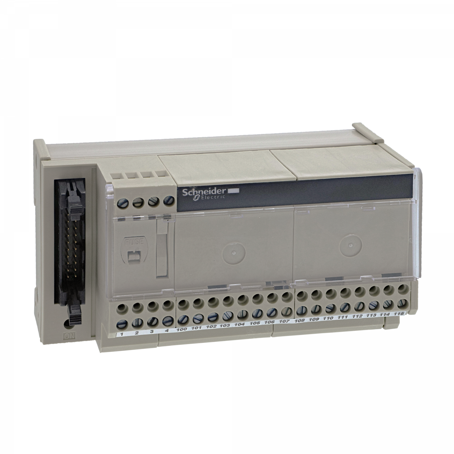 Telefast ABE7 - embase de raccordement passive - 16 entrées ou sorties