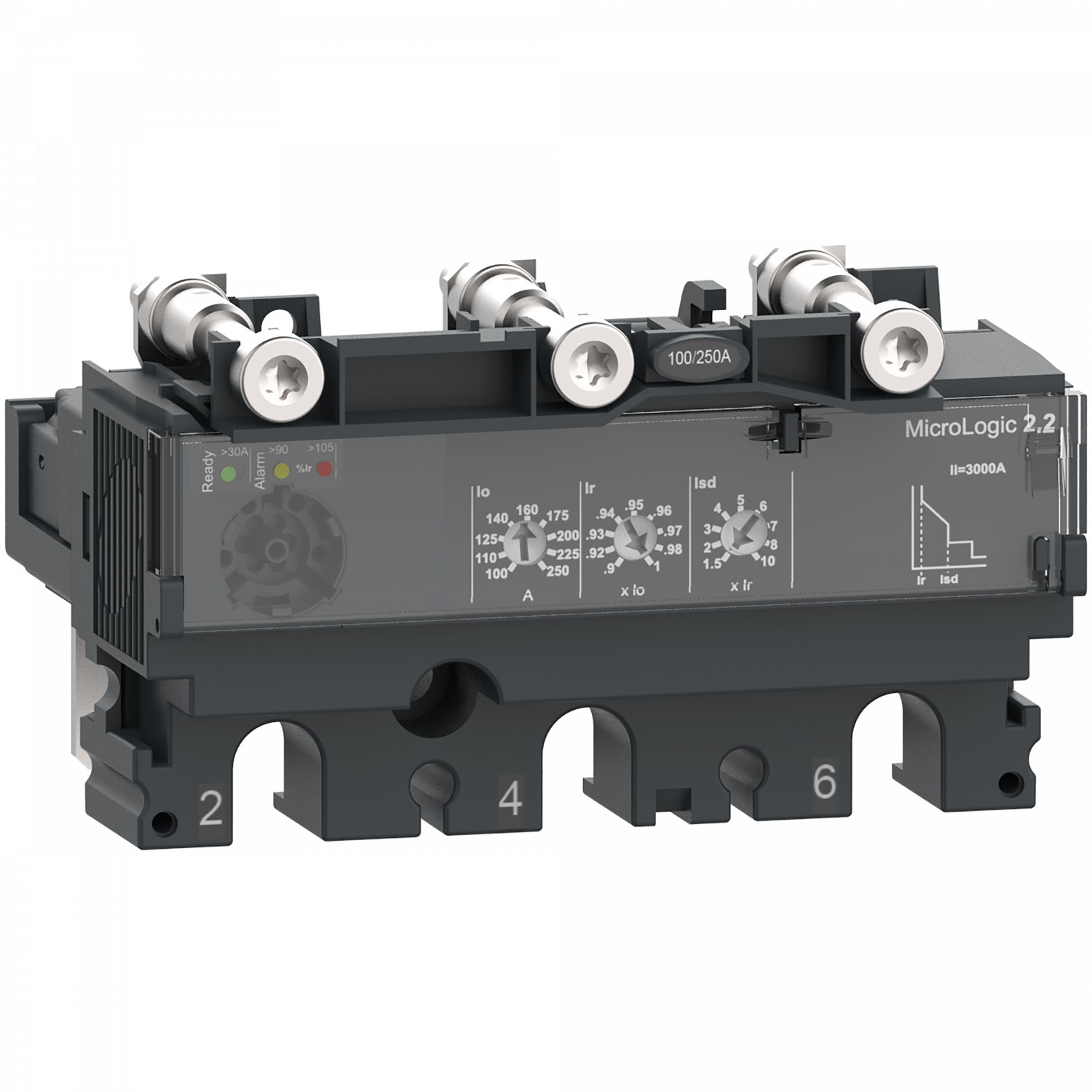 ComPacT NSX - Déclencheur MicroLogic 2.2 40A - 3P3D pour NSX100-250