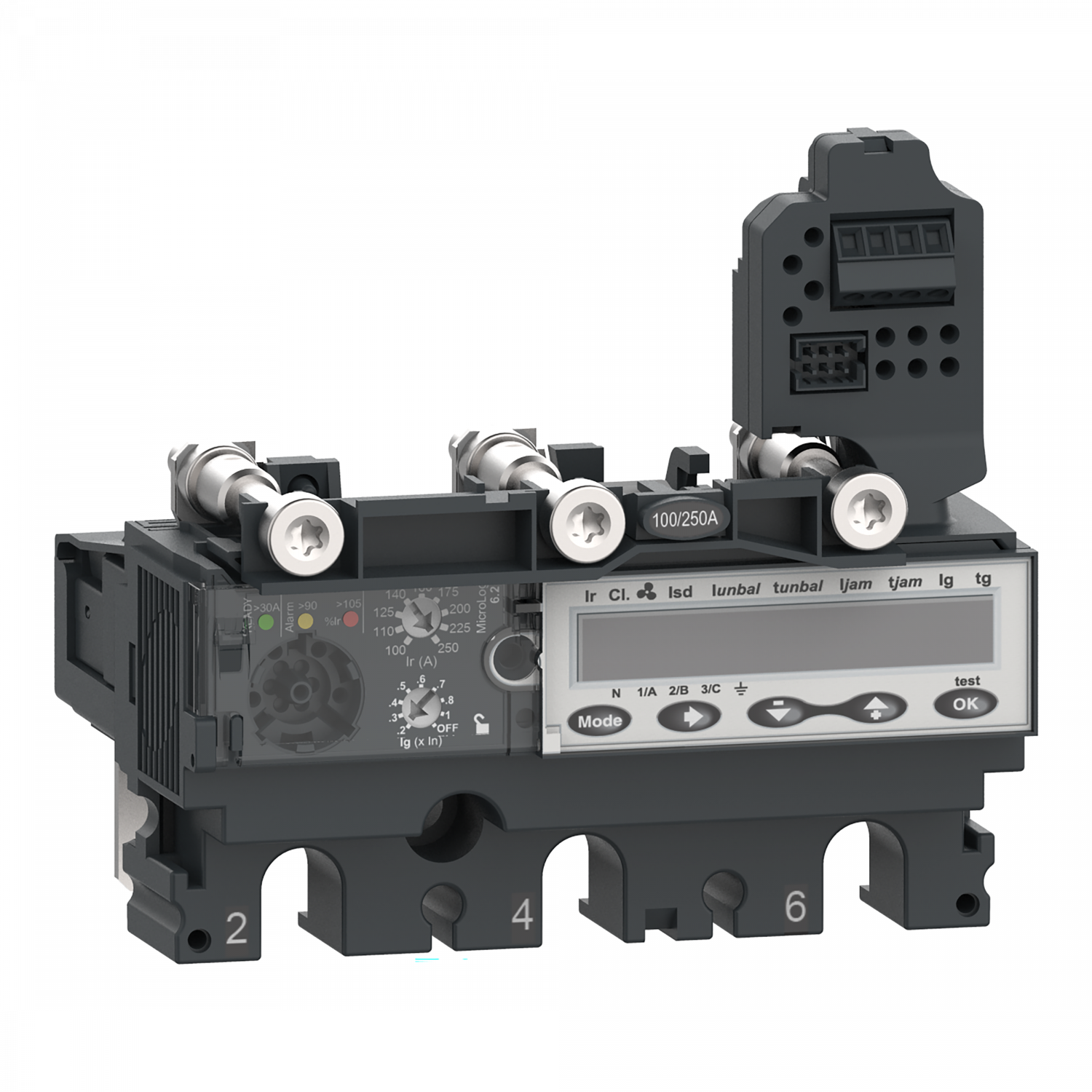 ComPacT NSX - Déclencheur MicroLogic 6.2E 40A - 3P3D pour NSX100-250