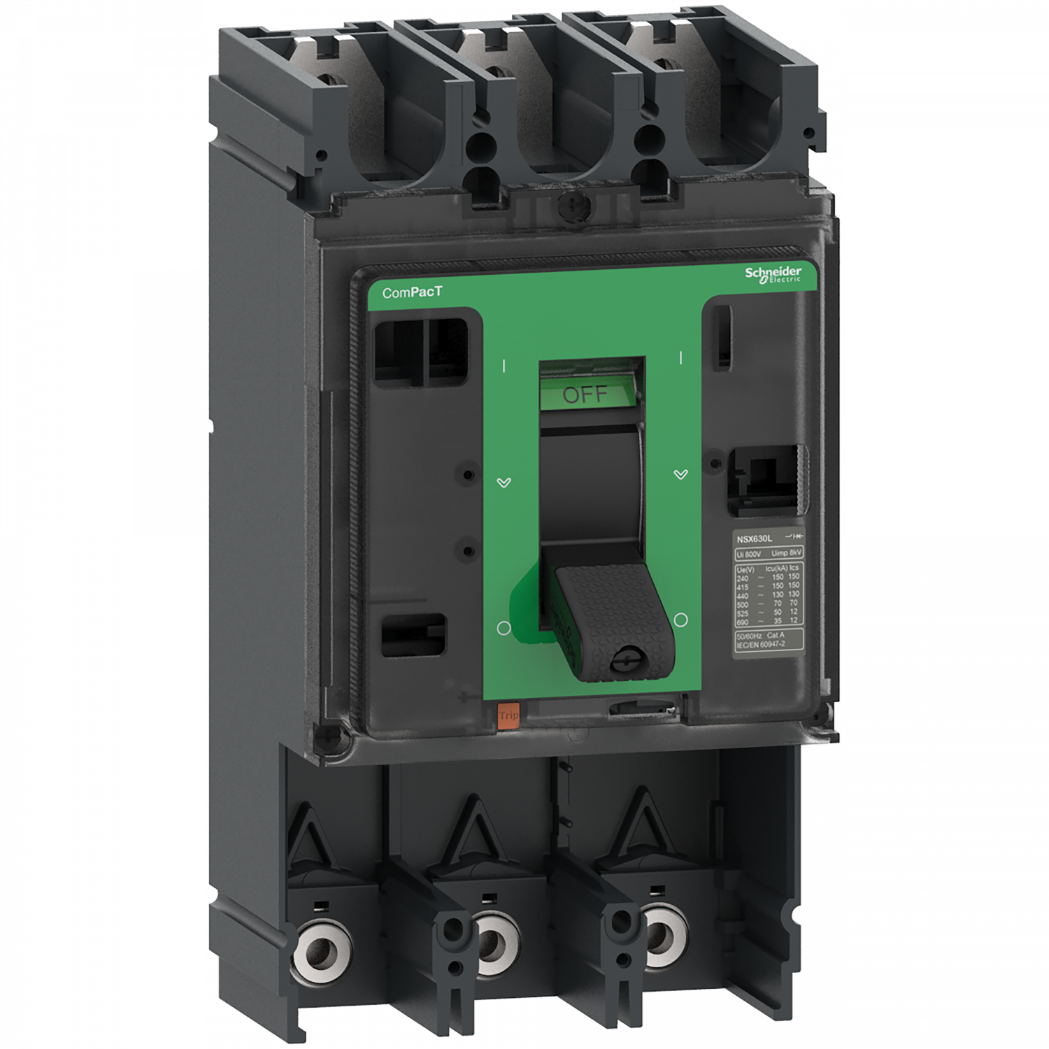 ComPacT NSX400N - Bloc de coupure sans déclencheur - 400A - 3P - 50kA