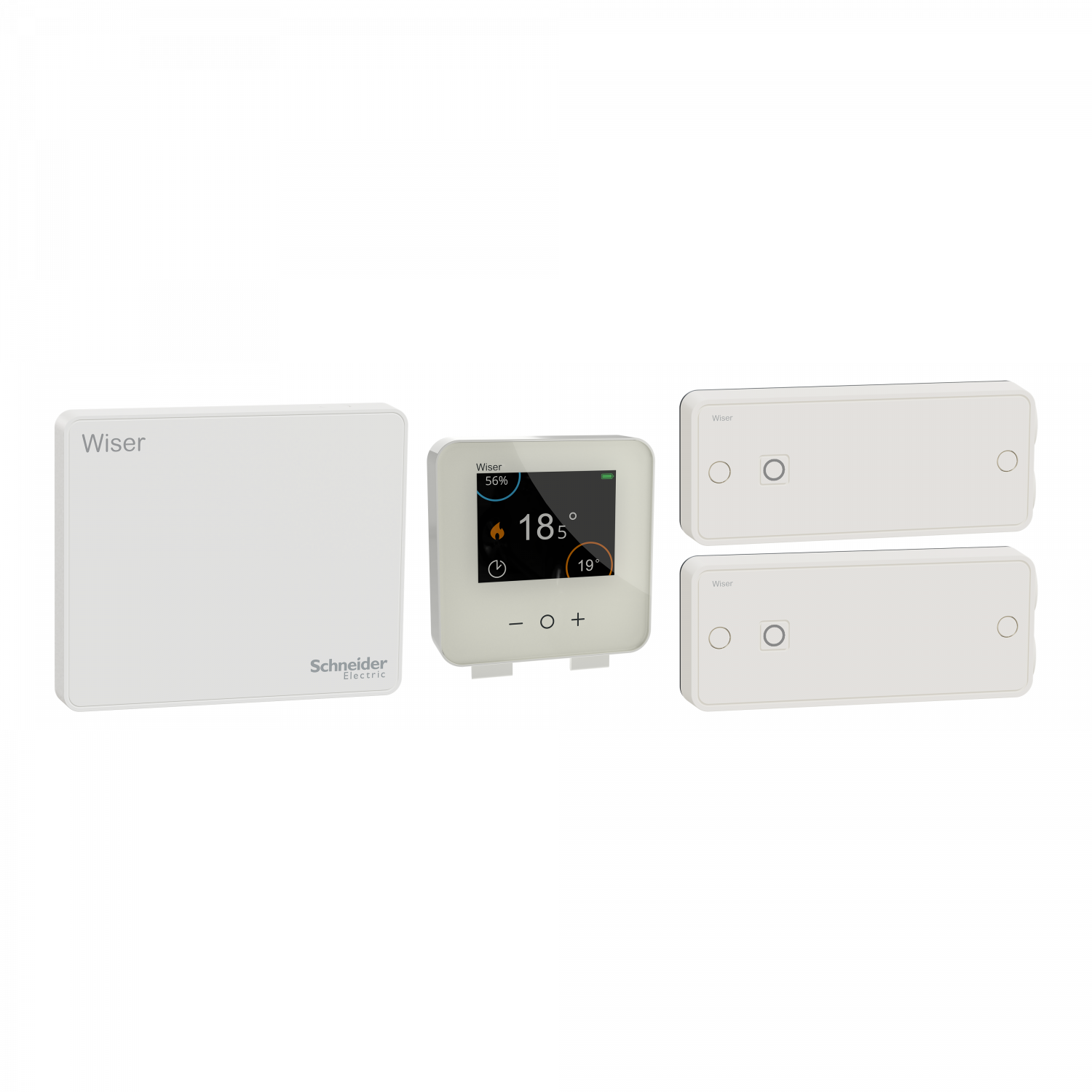Wiser - kit thermostat connecté pour radiateurs électriques Génération 2