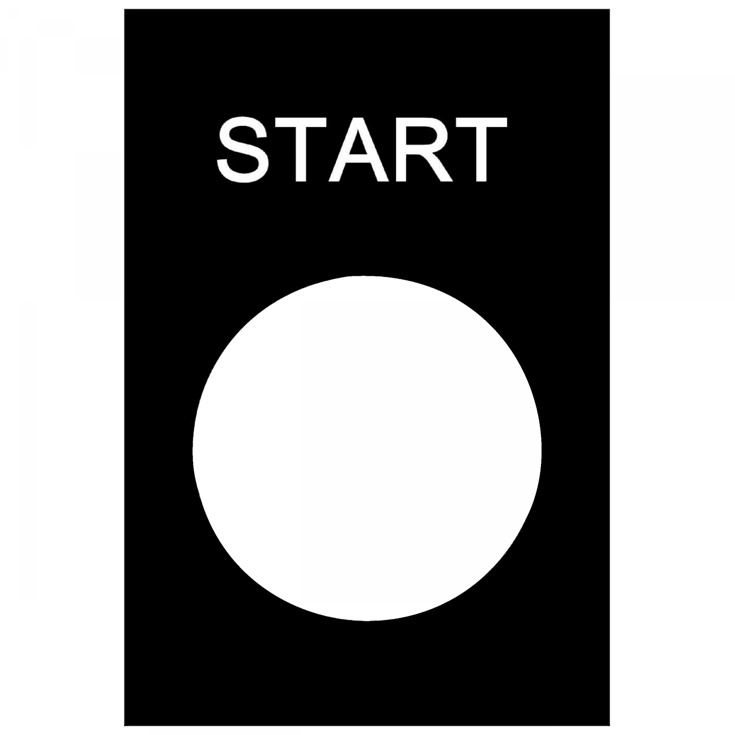 Harmony - étiquette - 30x40mm - noir - START