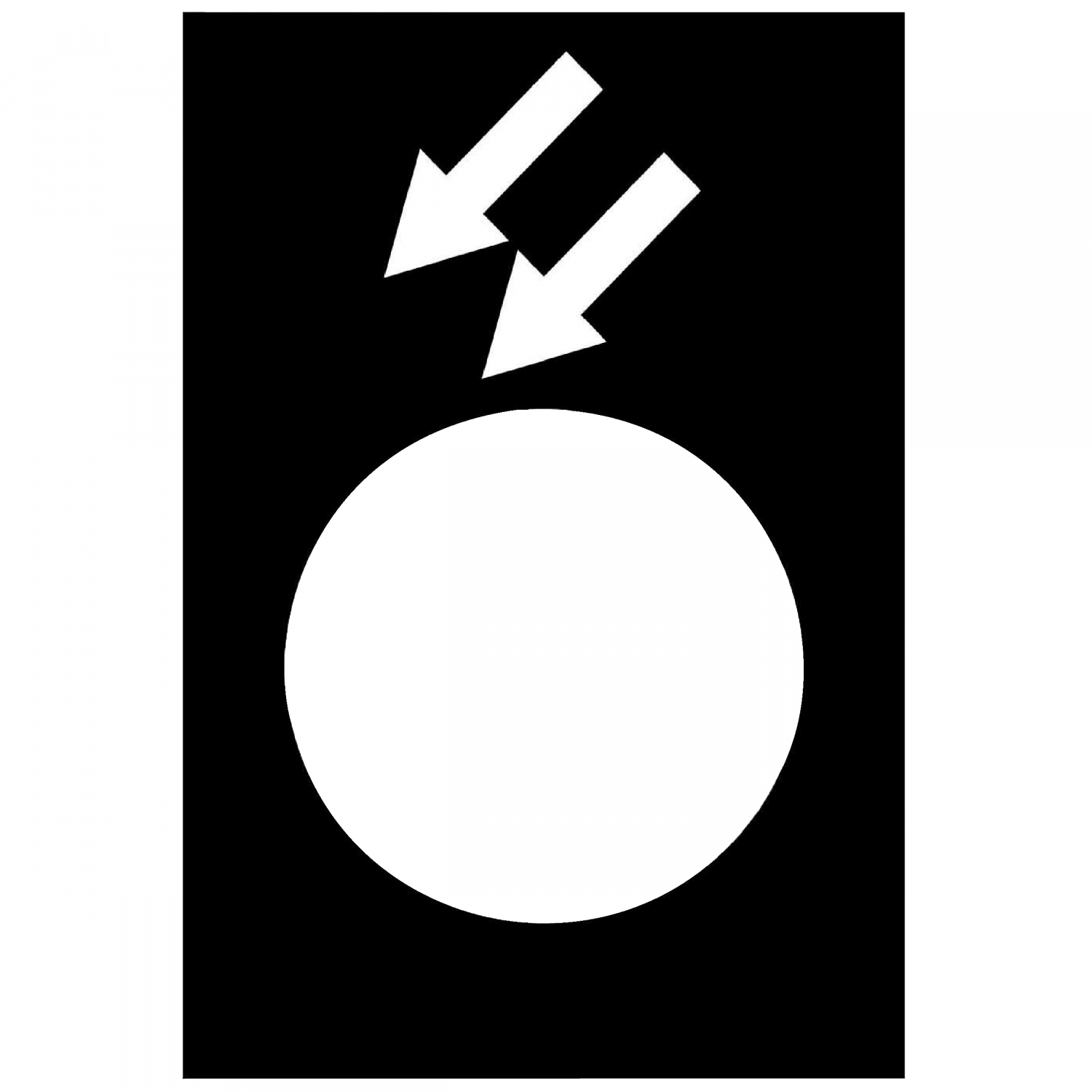 Harmony - étiquette - 30x40mm - noir - arrière GV