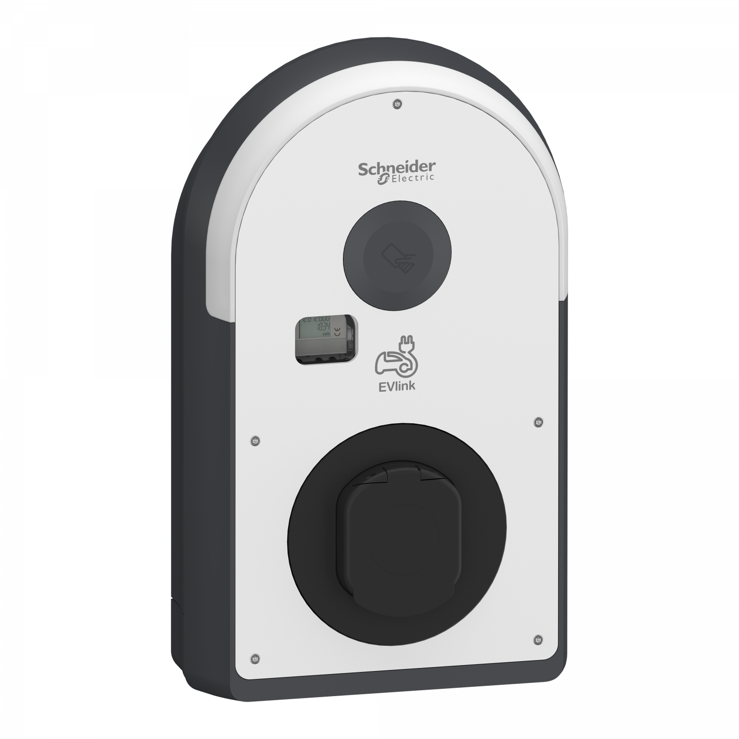 EVlink Pro AC 3PH-22 kW-32A-1prise T2S-RCD Type B EV+MNx+MID