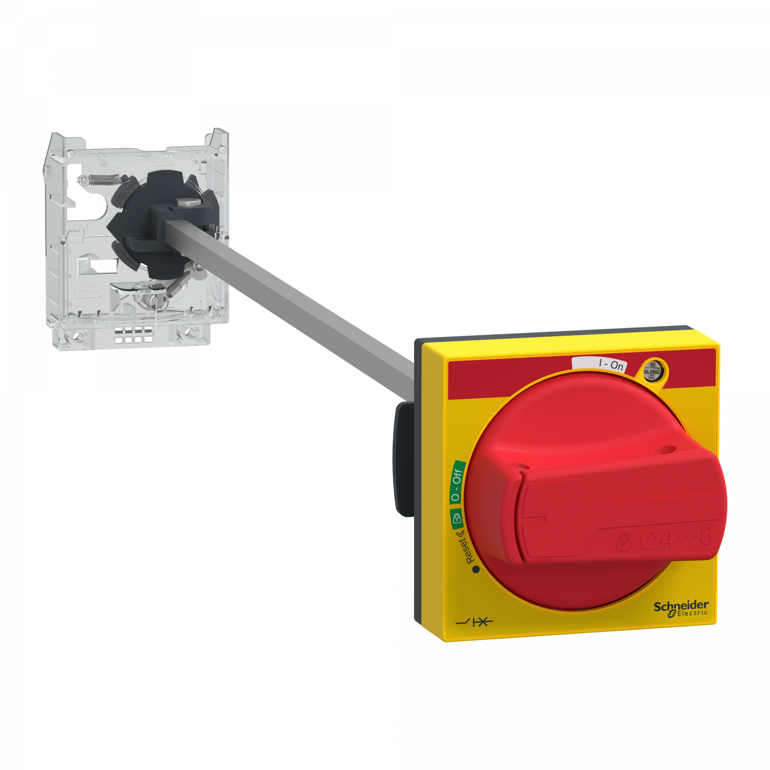 TeSys GS - kit poignée - IP65 - pour GV2L et GV2P - rouge