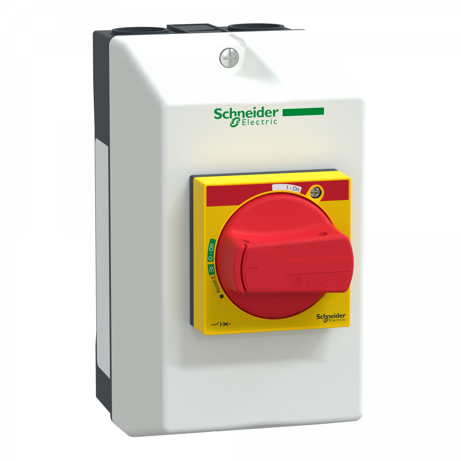 TeSys LE - GV2 - LC - Coffret plastique non equ ipe gv2 av poig