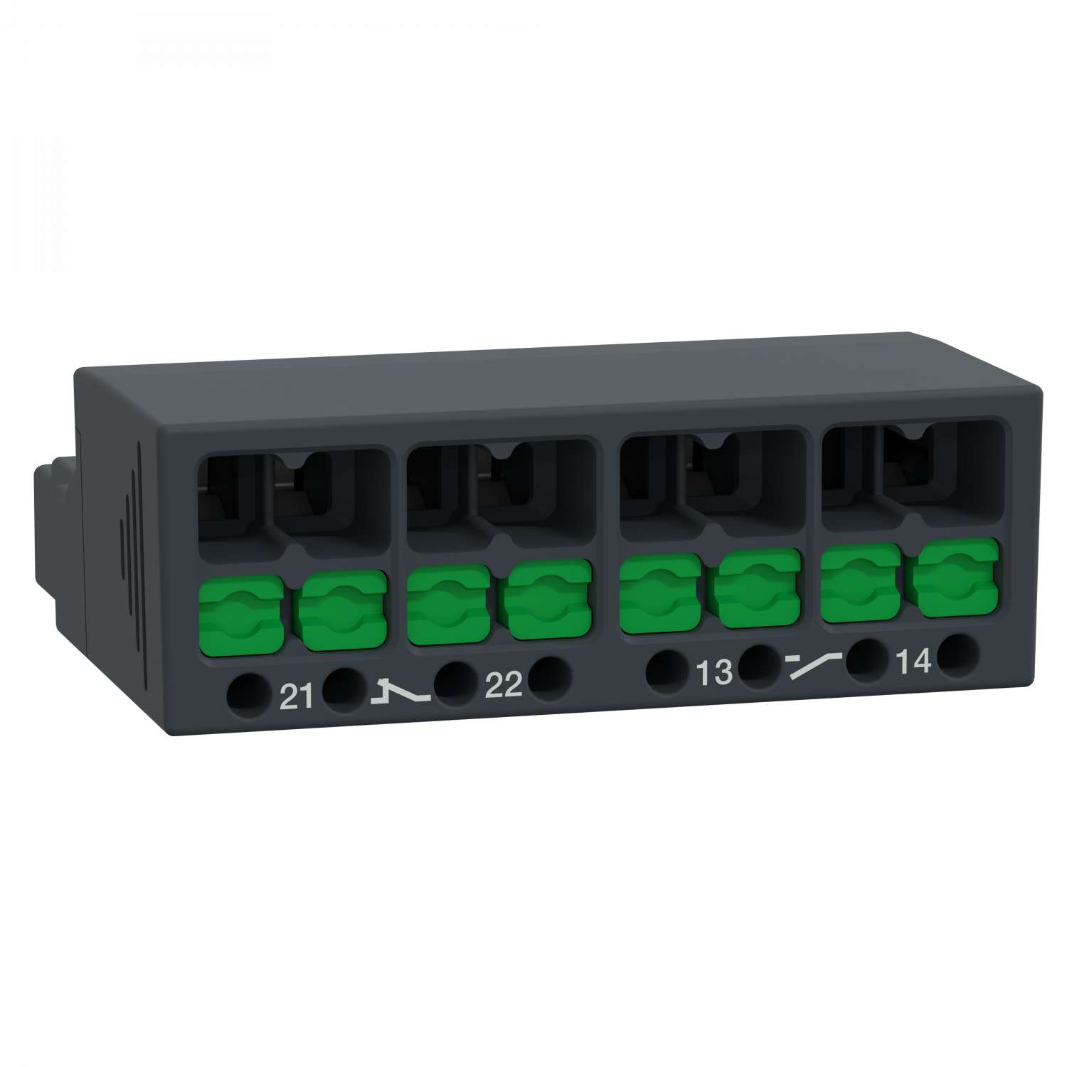 Snap In - TeSys GV - contact auxiliaire - 1O+1F