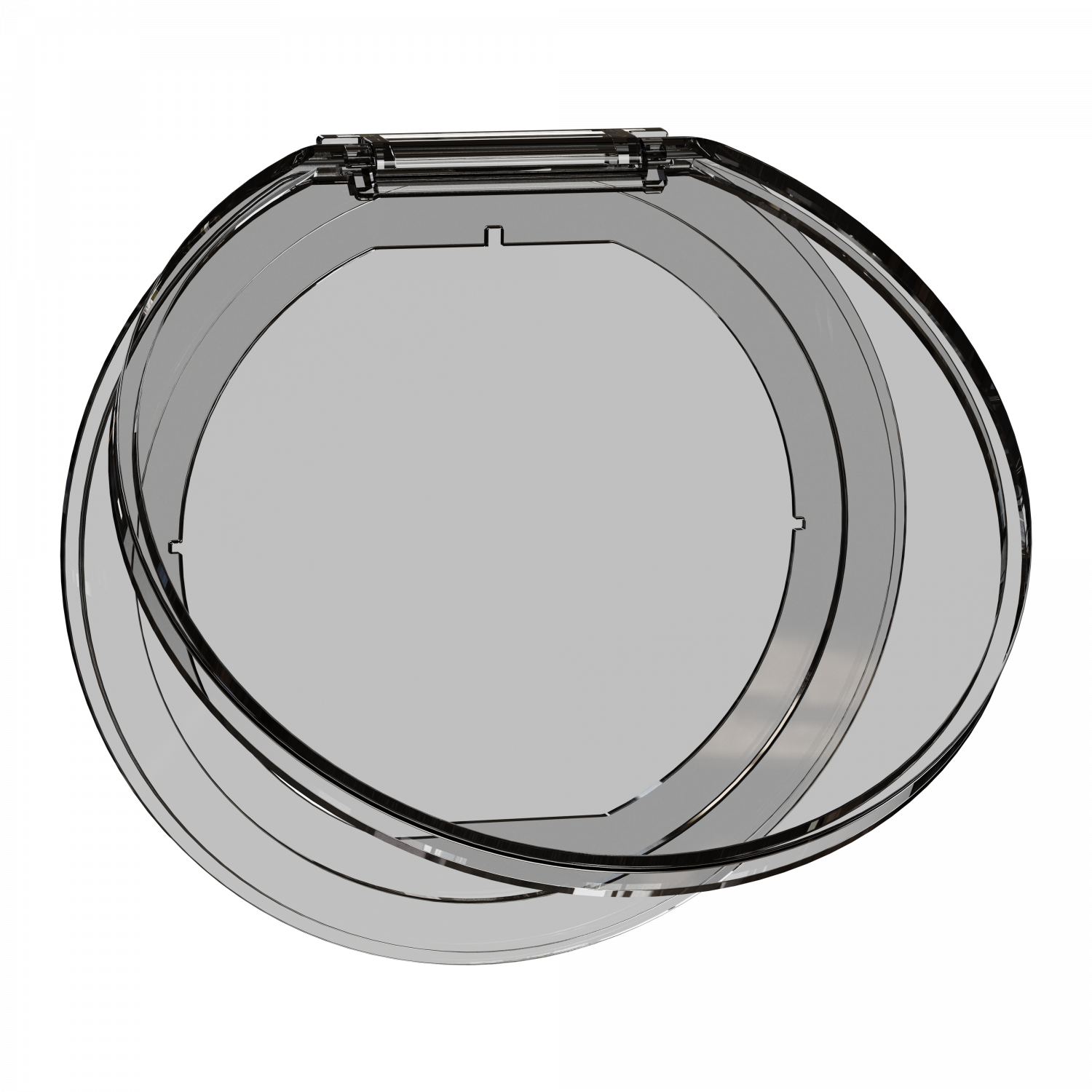 Unica System+ - couvercle transparent pour bloc de prise à encastrer XS - IP42