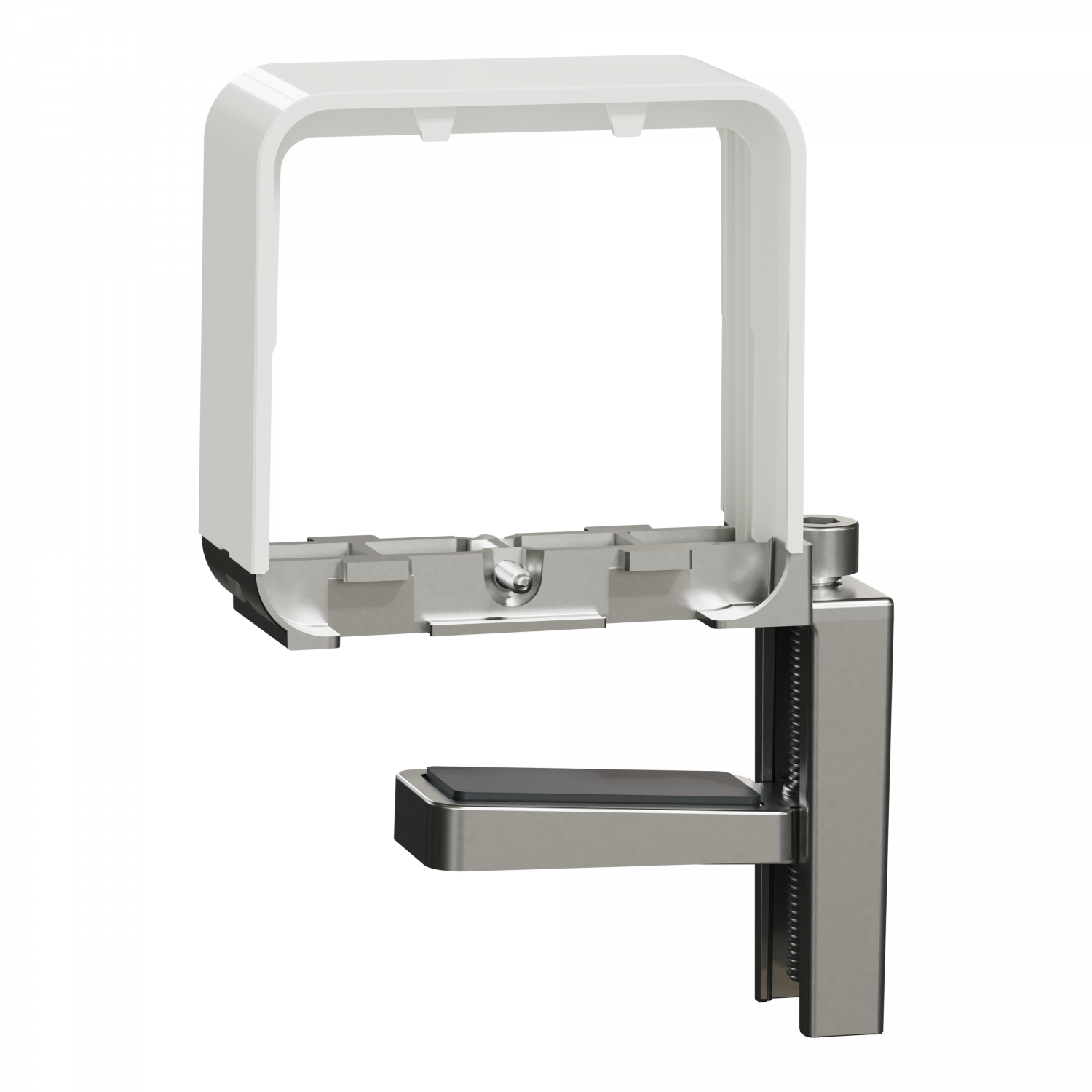 Unica System+ - fixation/finition interméd entre nourrices M - à serrage - blc