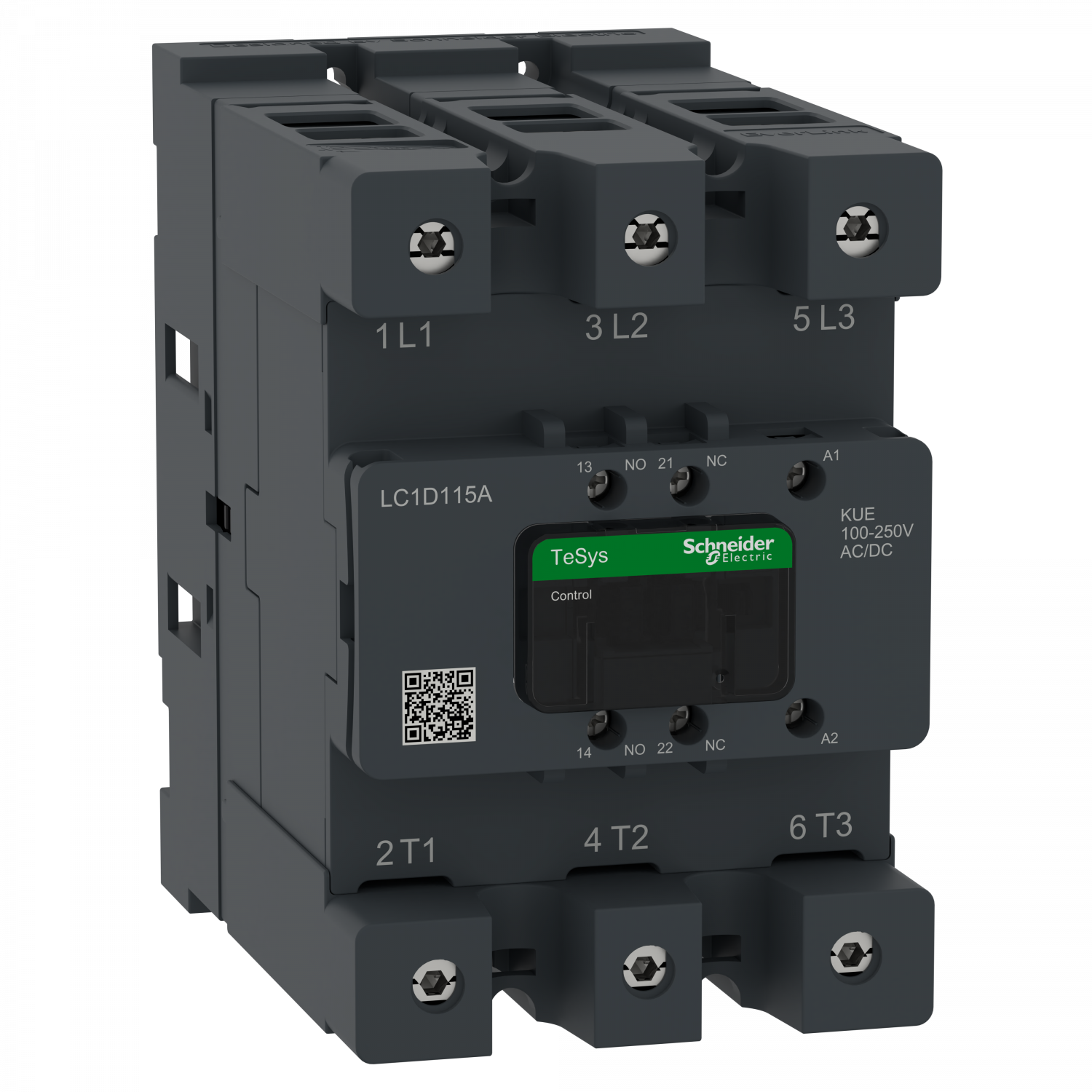 TeSys Deca Advanced - CTR Deca 115A 3P 100-250V ACDC EvLk