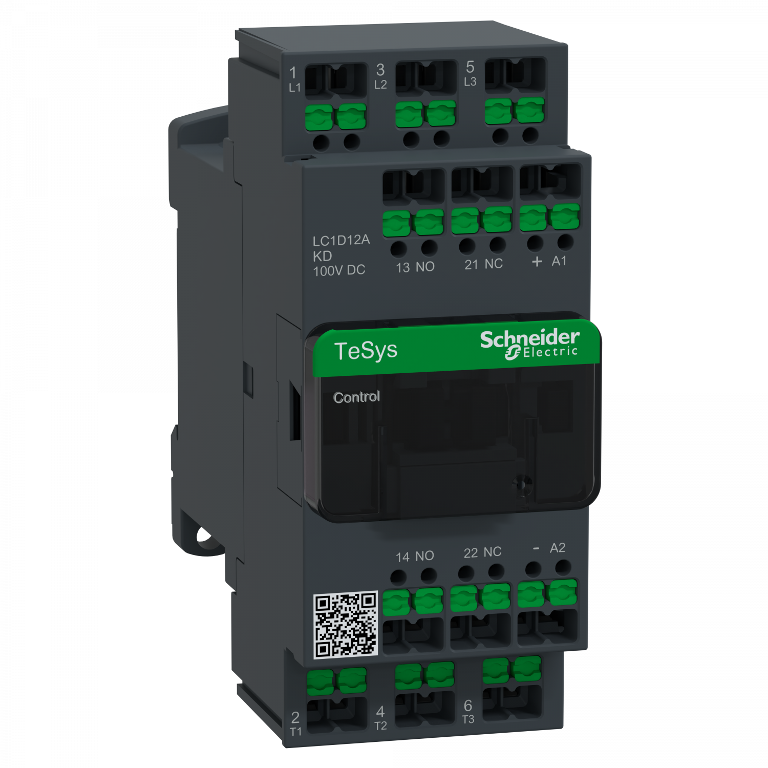 Snap In - TeSys Deca Contacteur 12A 3P 100V DC enfichable