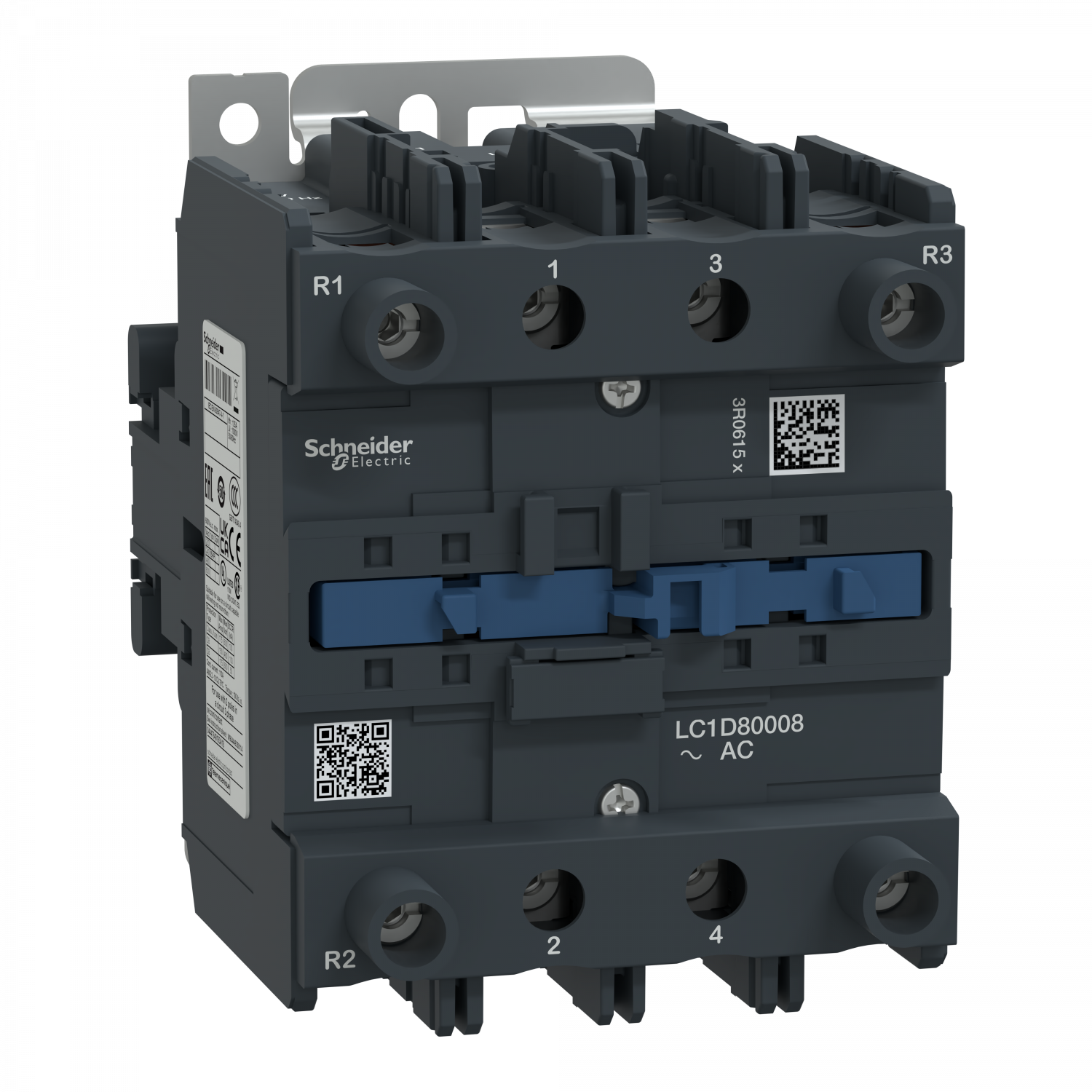 TeSys LC1D - contacteur - 4P (2F+2O) - AC-1 440V - 125A - bobine 230Vca