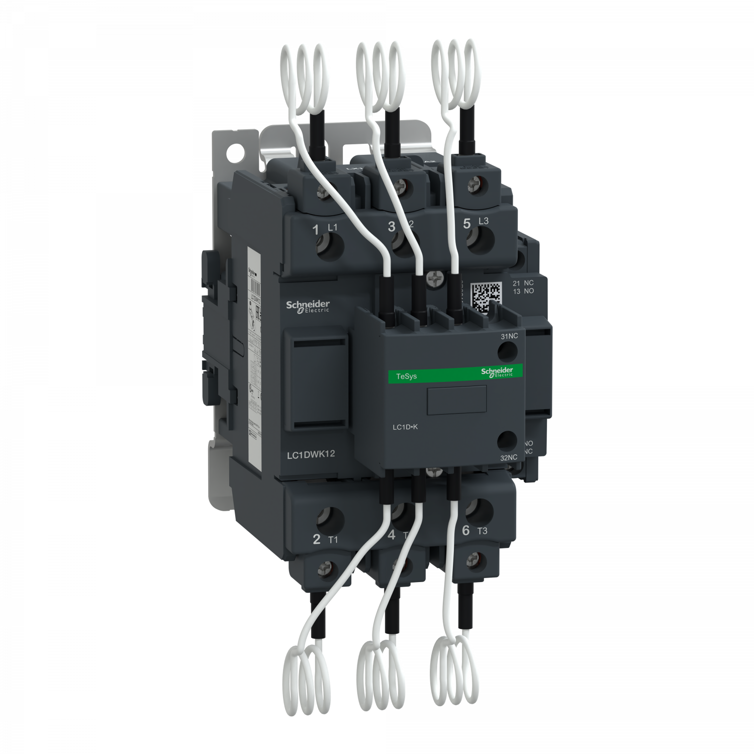 TeSys LC1DW - contacteur - 3P - 400..440V 60kVAr - bobine 400Vca