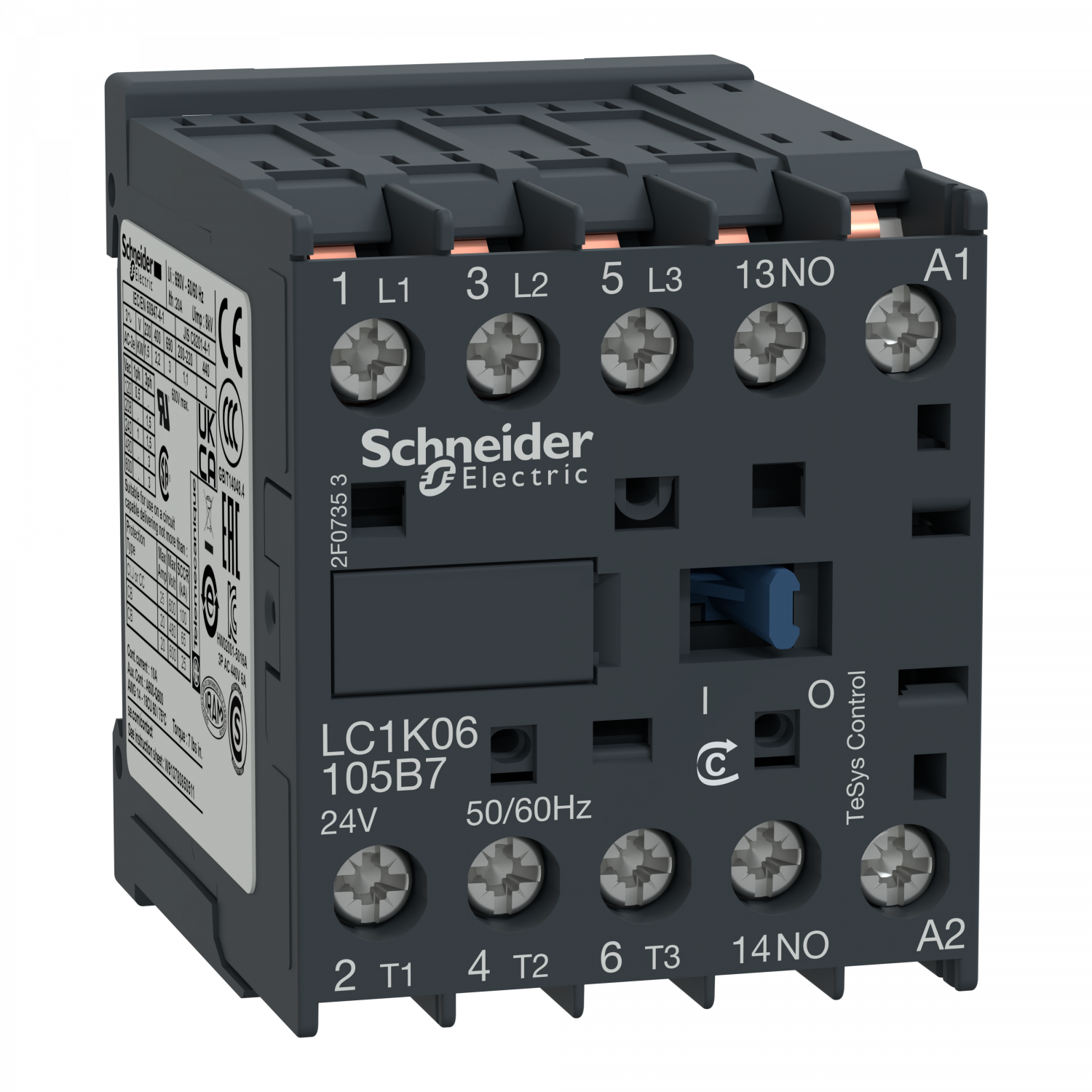 TeSys LC1K - contacteur - 3P - AC-3 440V - 9A - bobine 110Vca