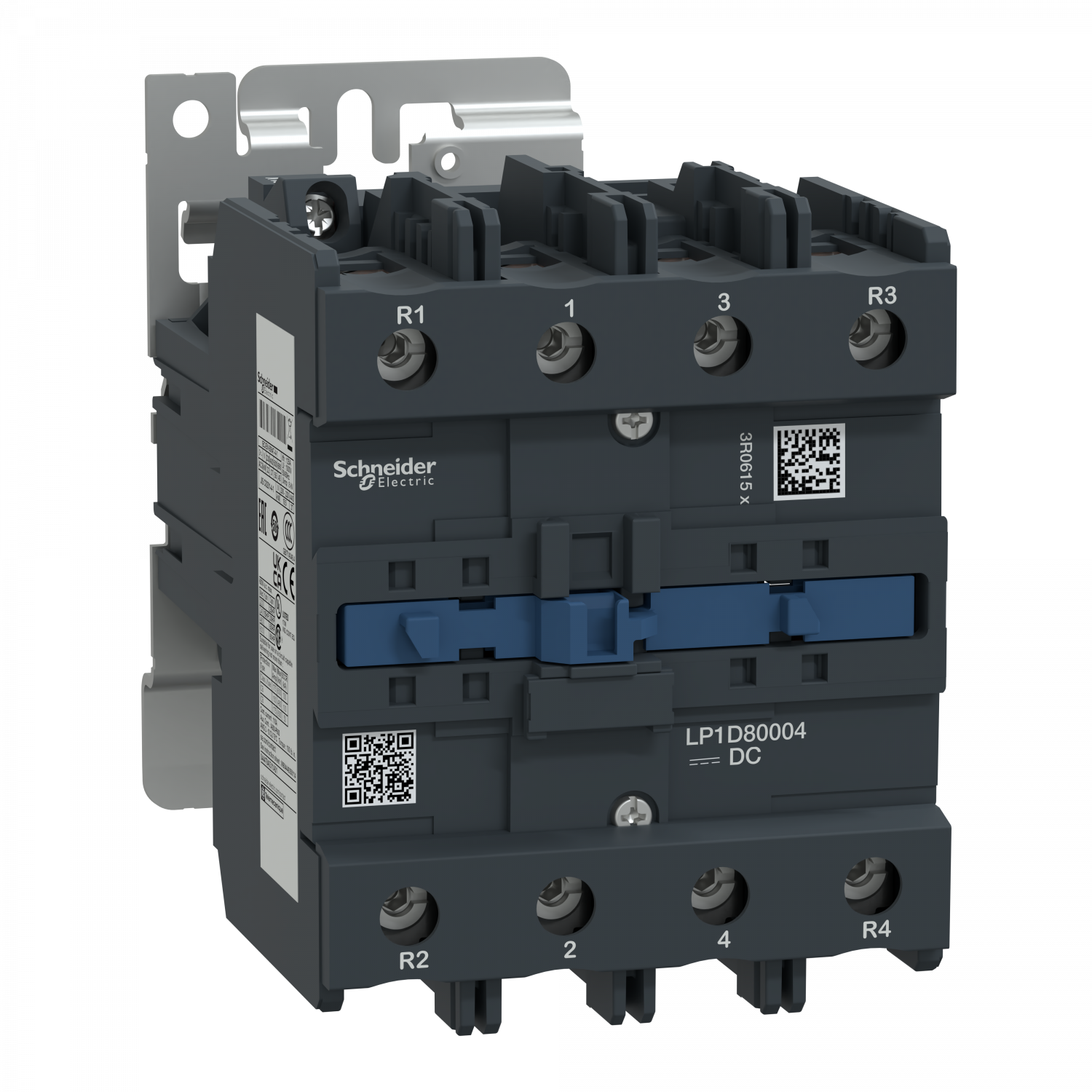 TeSys LP1D - contacteur - 4P - AC-1 440V - 125A - bobine 12Vcc