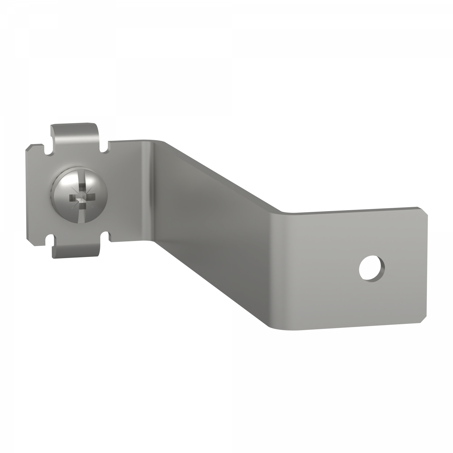 PrismaSeT G - Patte de fixation rail - H=80mm - lot de 2