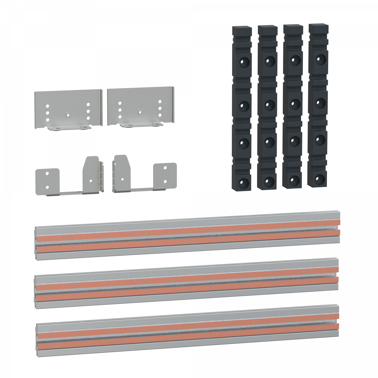 Linergy LGYE - Liaison transfert horizontal MTZ2 - 4P 2500A - L=580mm