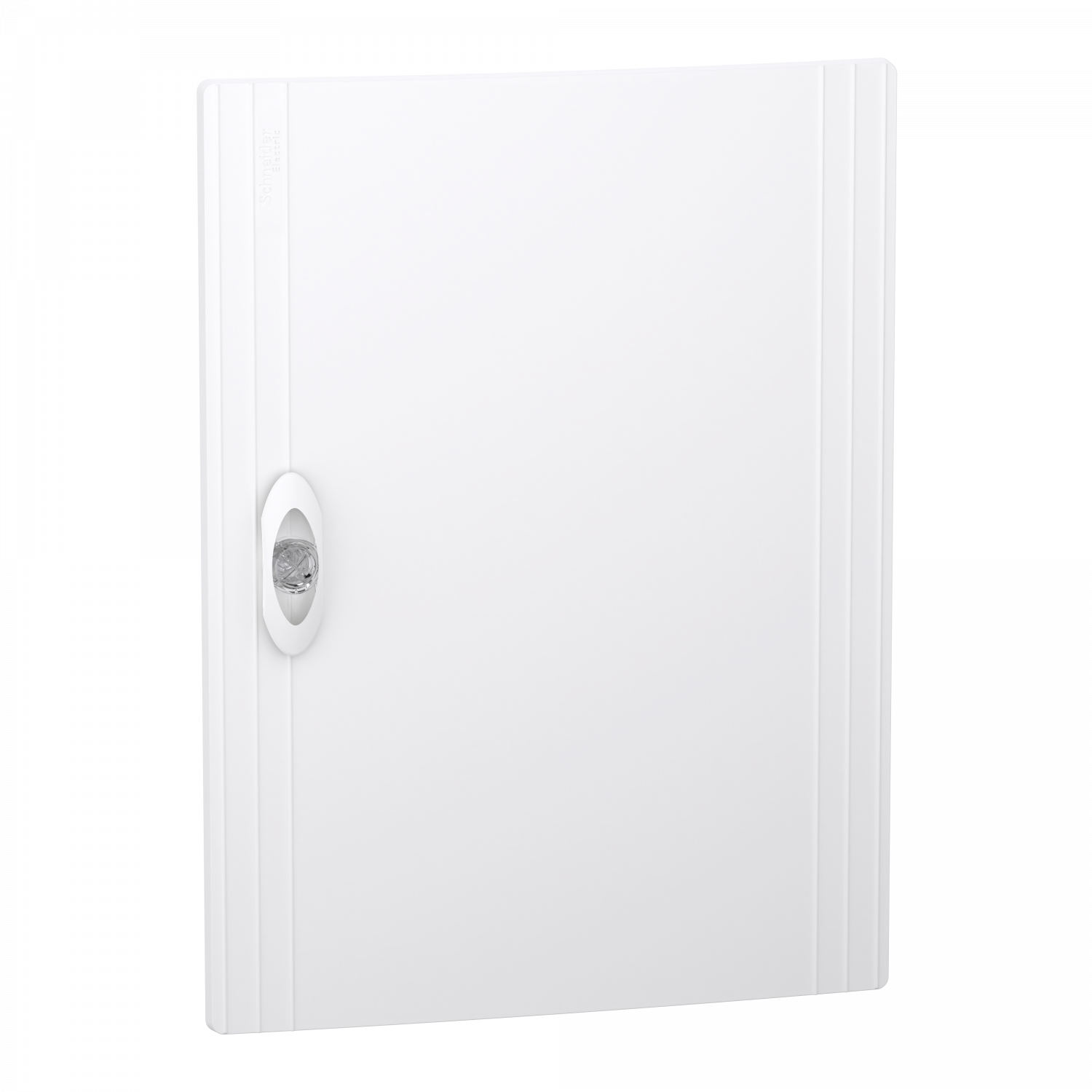 PrismaSeT XS - Porte pleine RAL9003 pour coffret encastré 2 rangées 13 modules