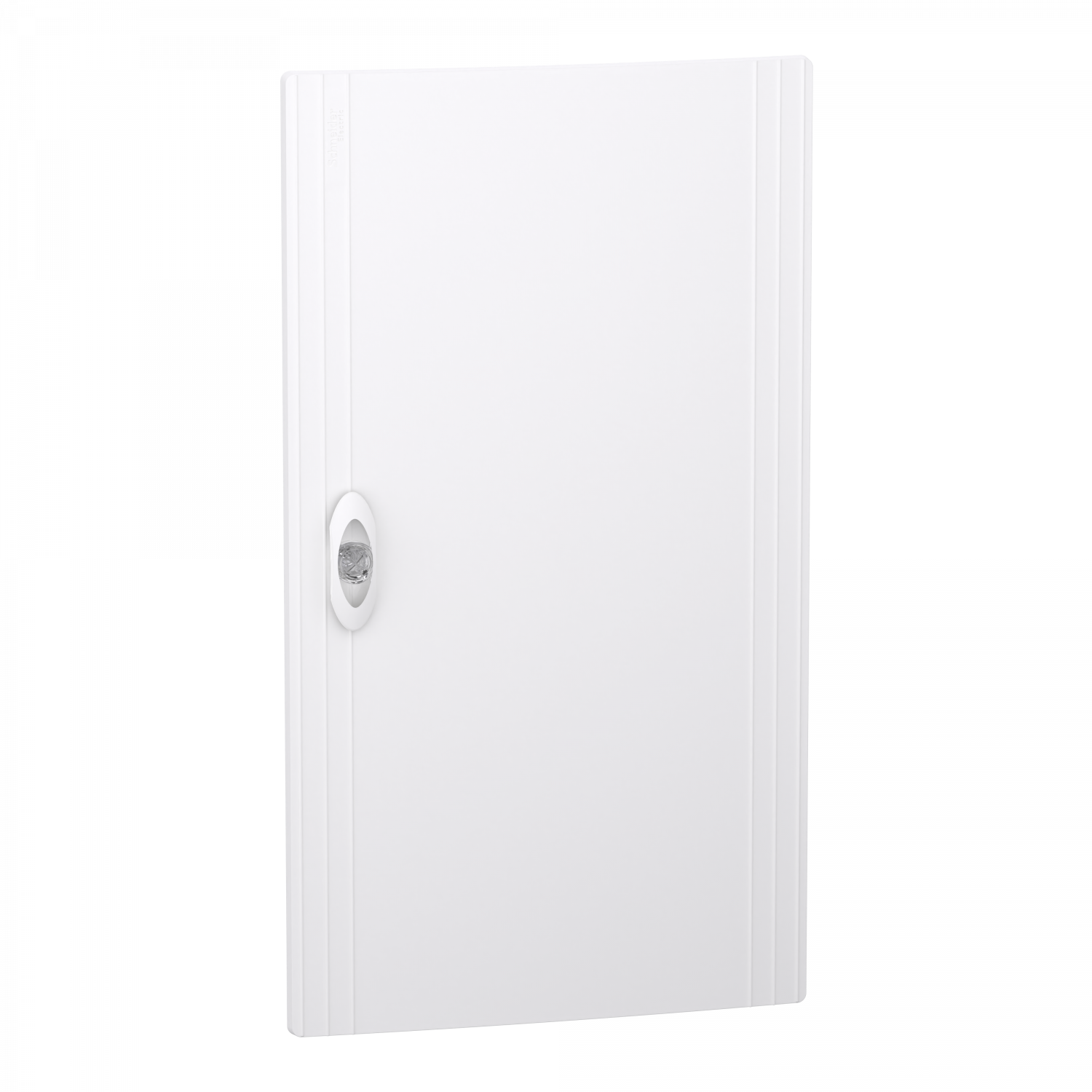 PrismaSeT XS - Porte pleine RAL9003 pour coffret encastré 3 rangées 13 modules