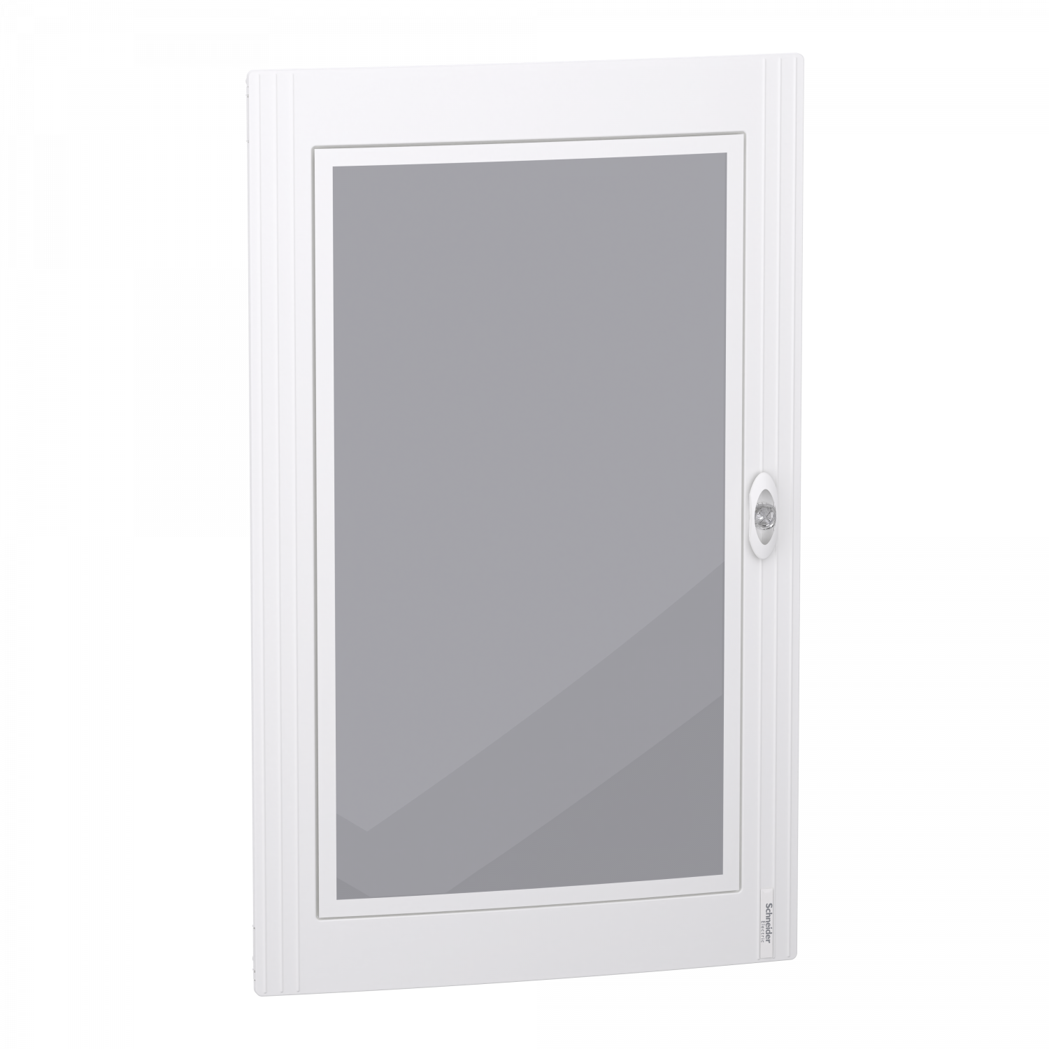 PrismaSeT XS - Porte transparente RAL9003 pour coffret saillie 5R 24 modules