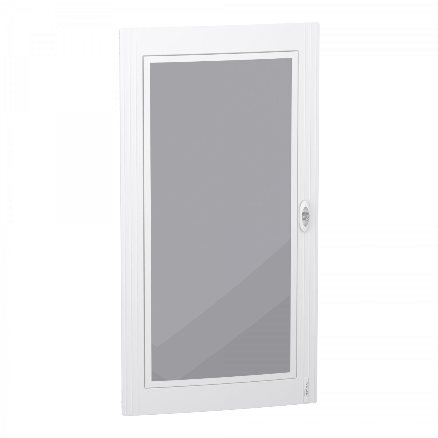 PrismaSeT XS - Porte transparente RAL9003 pour coffret saillie 6R 24 modules