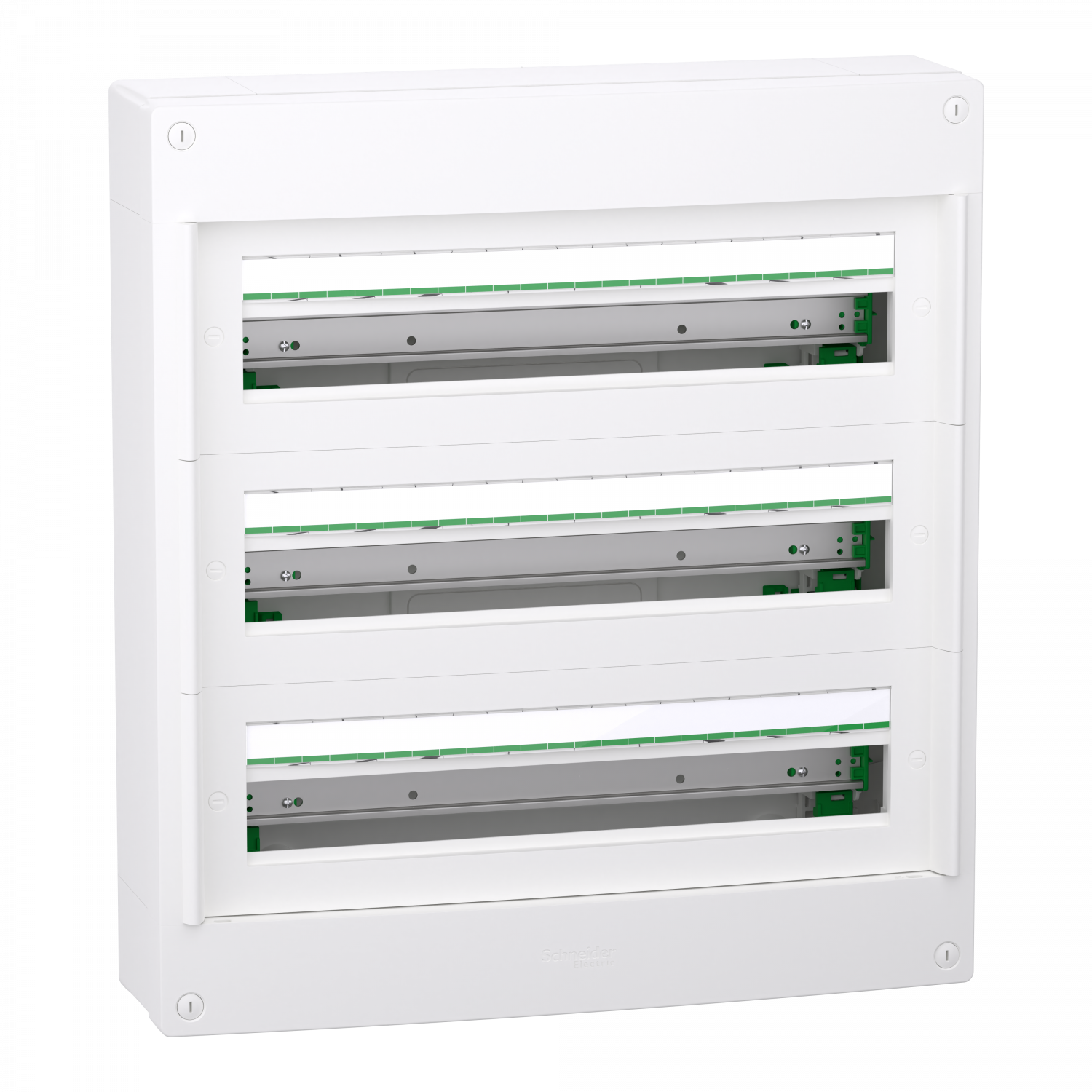 PrismaSeT XS - Coffret plastique saillie 3 rangées 24 modules - sans porte