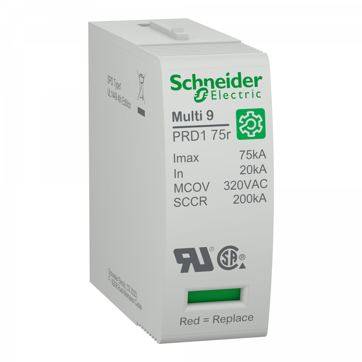 Multi 9 PRD1 75r Cartouche Parafoudre UL1449 320V