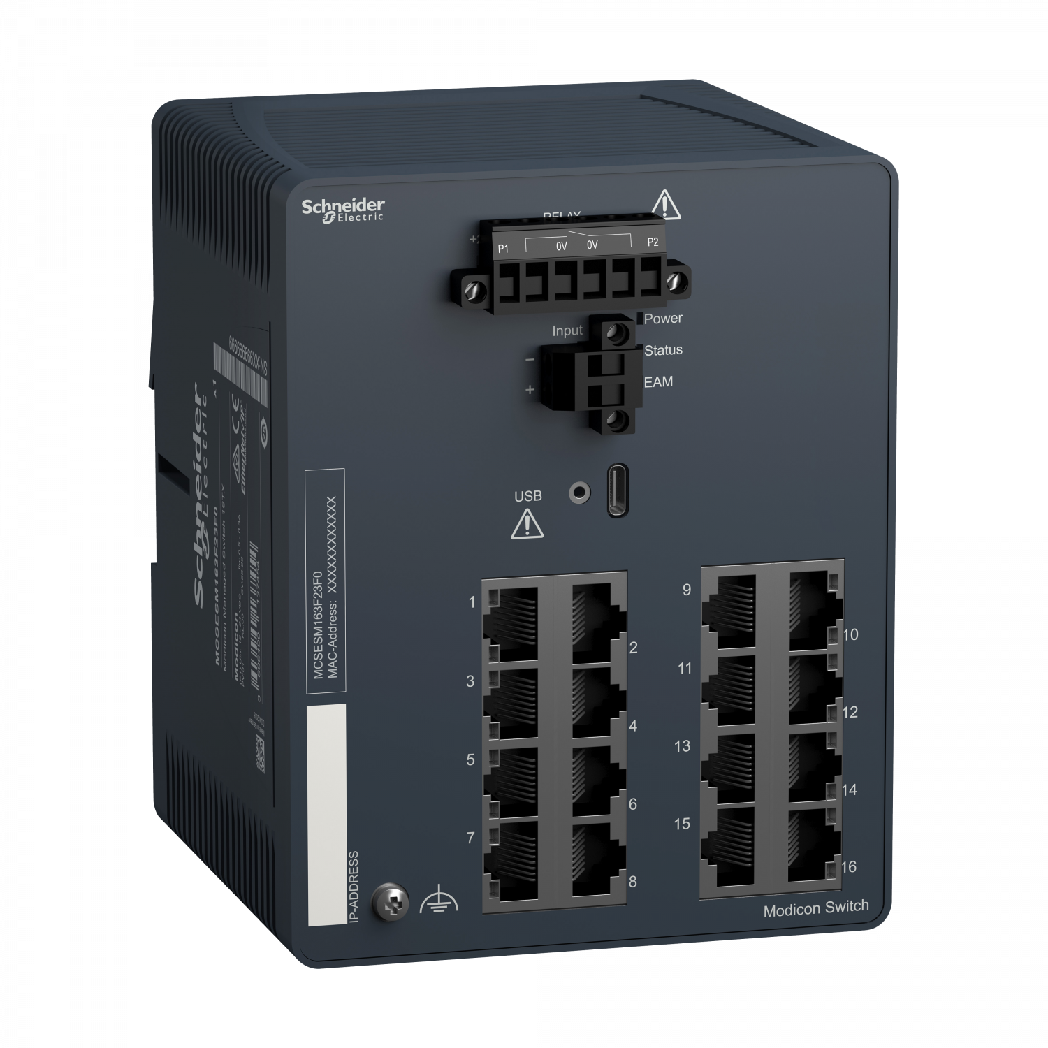 Modicon Managed Switch 16TX