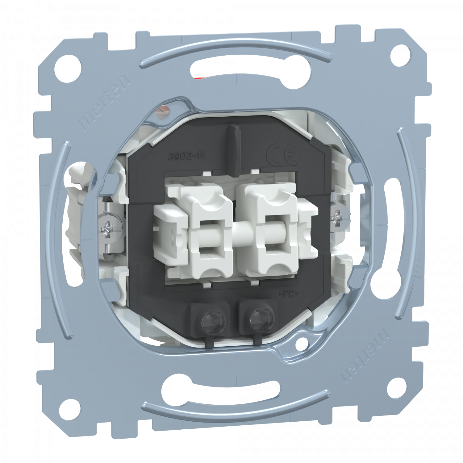 D-Life - interrupteur double allumage lumineux témoin - 10A - méca seul