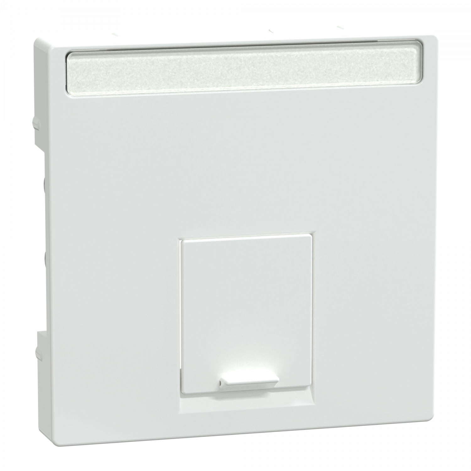 System M - Enjoliveur RJ45 simple - antimicrobien