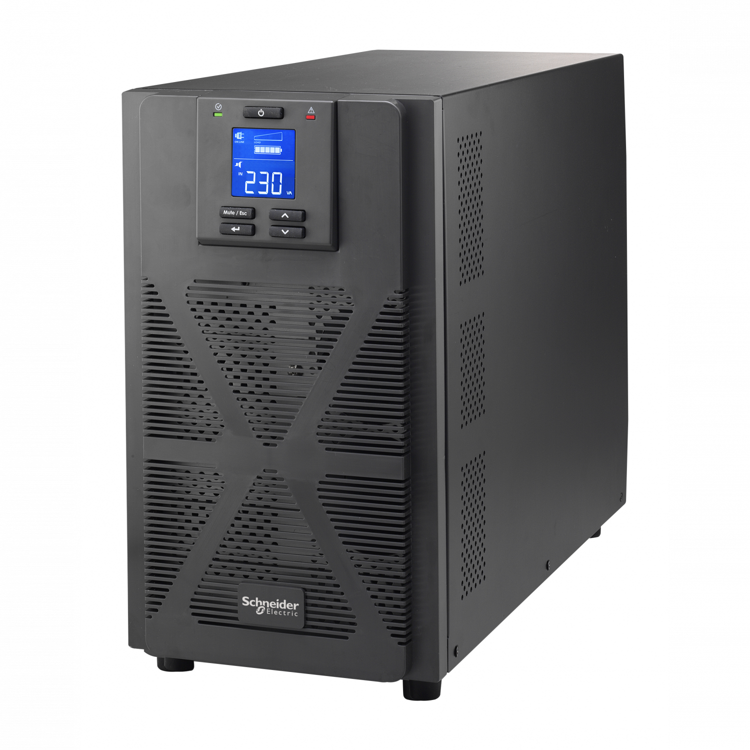 Easy UPS SRVS - onduleur 1 monophasé on-line - 230V - 3kVA - prises CEI - tour