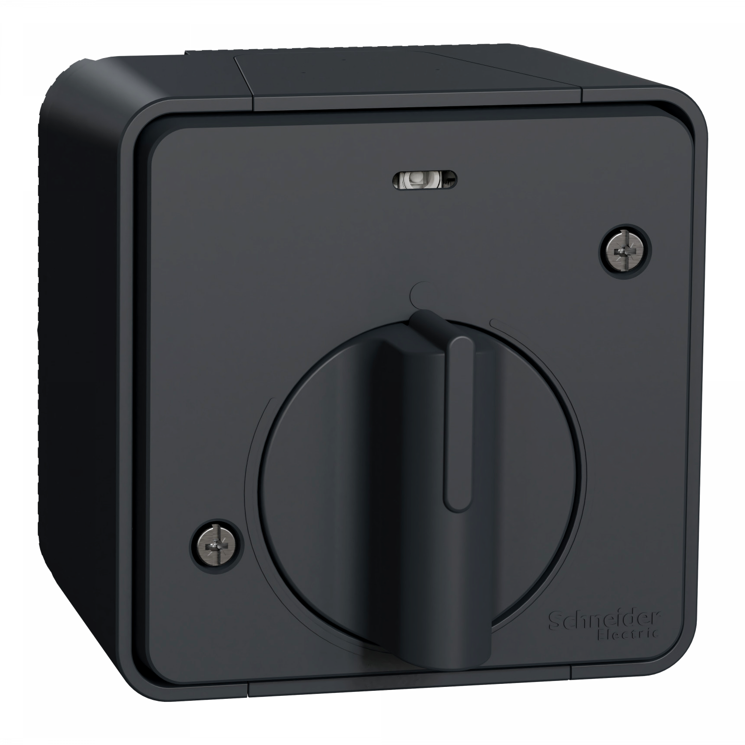 Mureva Styl - Interrupteur temporisé LED - saillie - IP55 - IK08 - gris