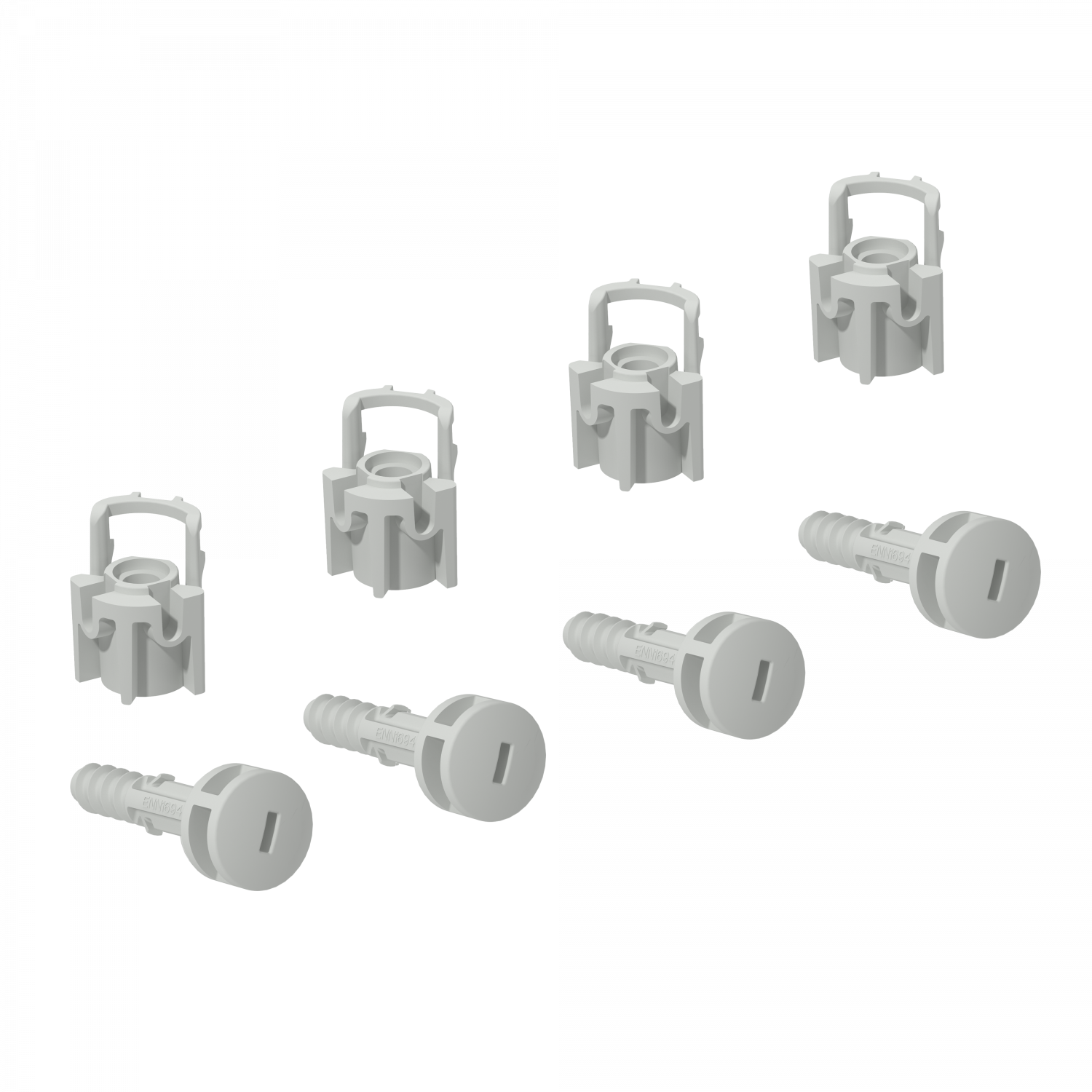 PanelSeT - vis plastique D16 HT20 - lot de 4