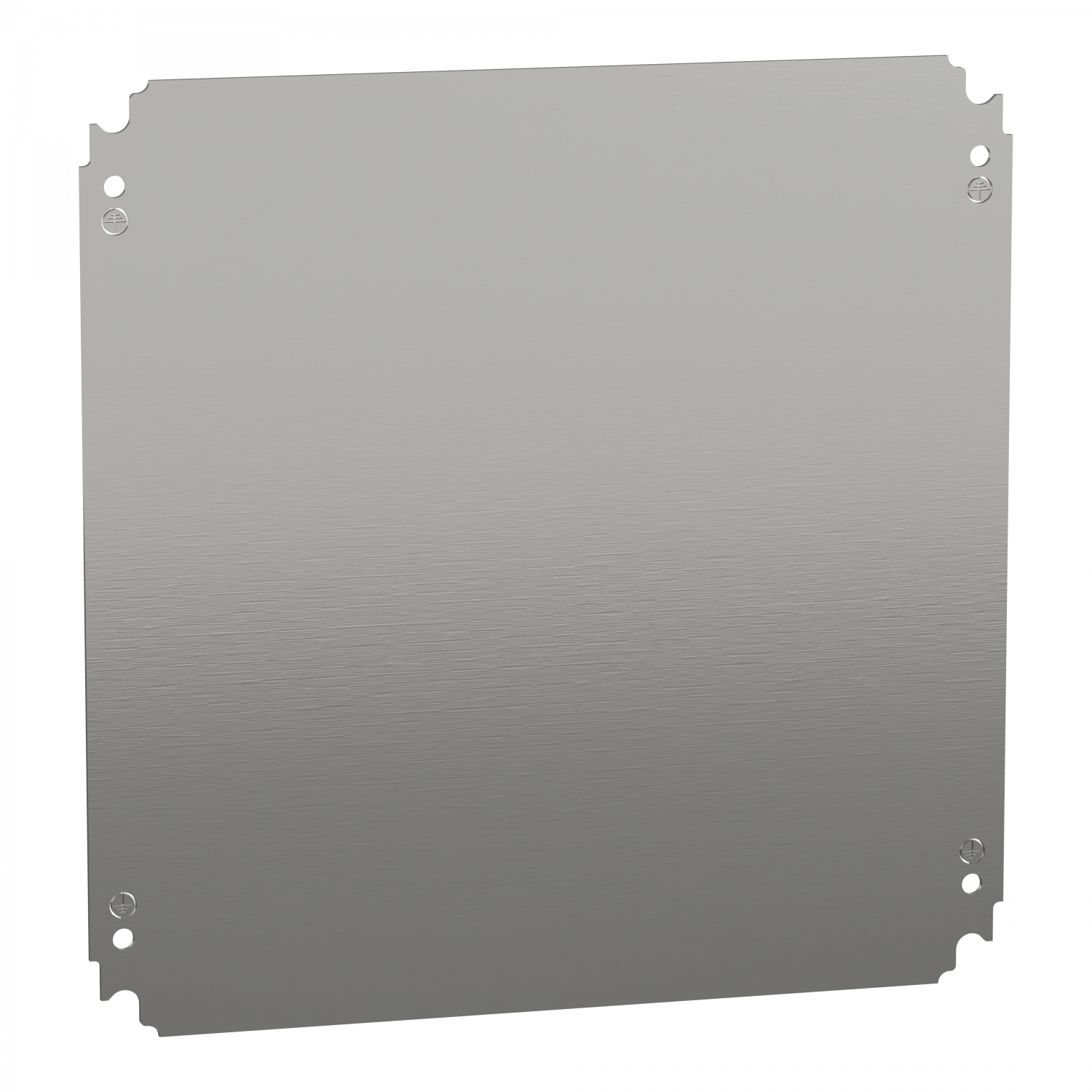 PanelSeT - châssis plein - acier galva. - pour coffret H=400xL=400mm