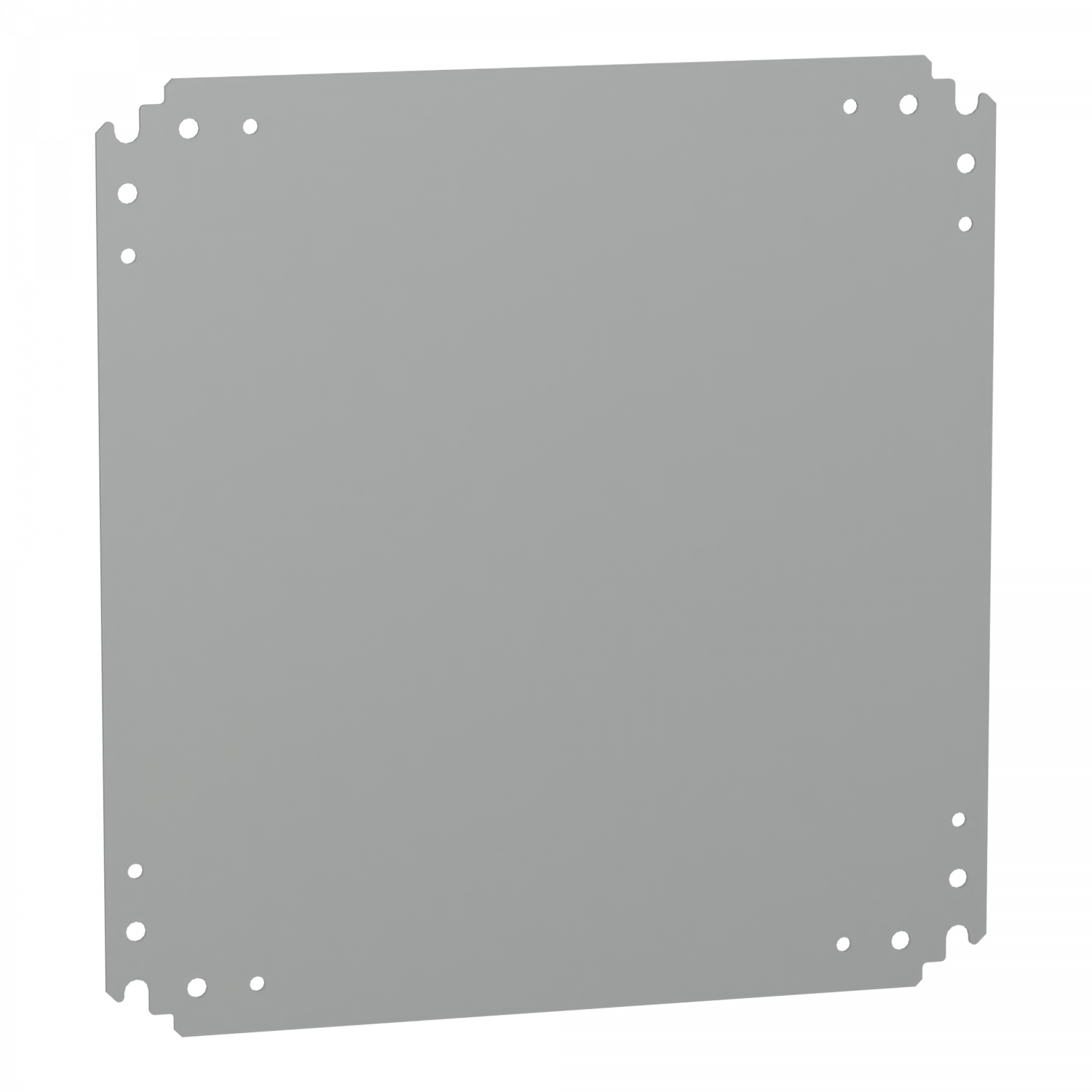 PanelSeT - châssis plein - acier galvanisé - pour armoire 500x500mm