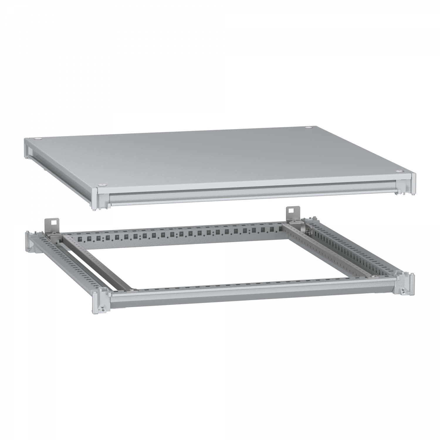 PanelSeT SFN Kit - cadre supérieur et inférieur - 800x800 mm (Hxl)