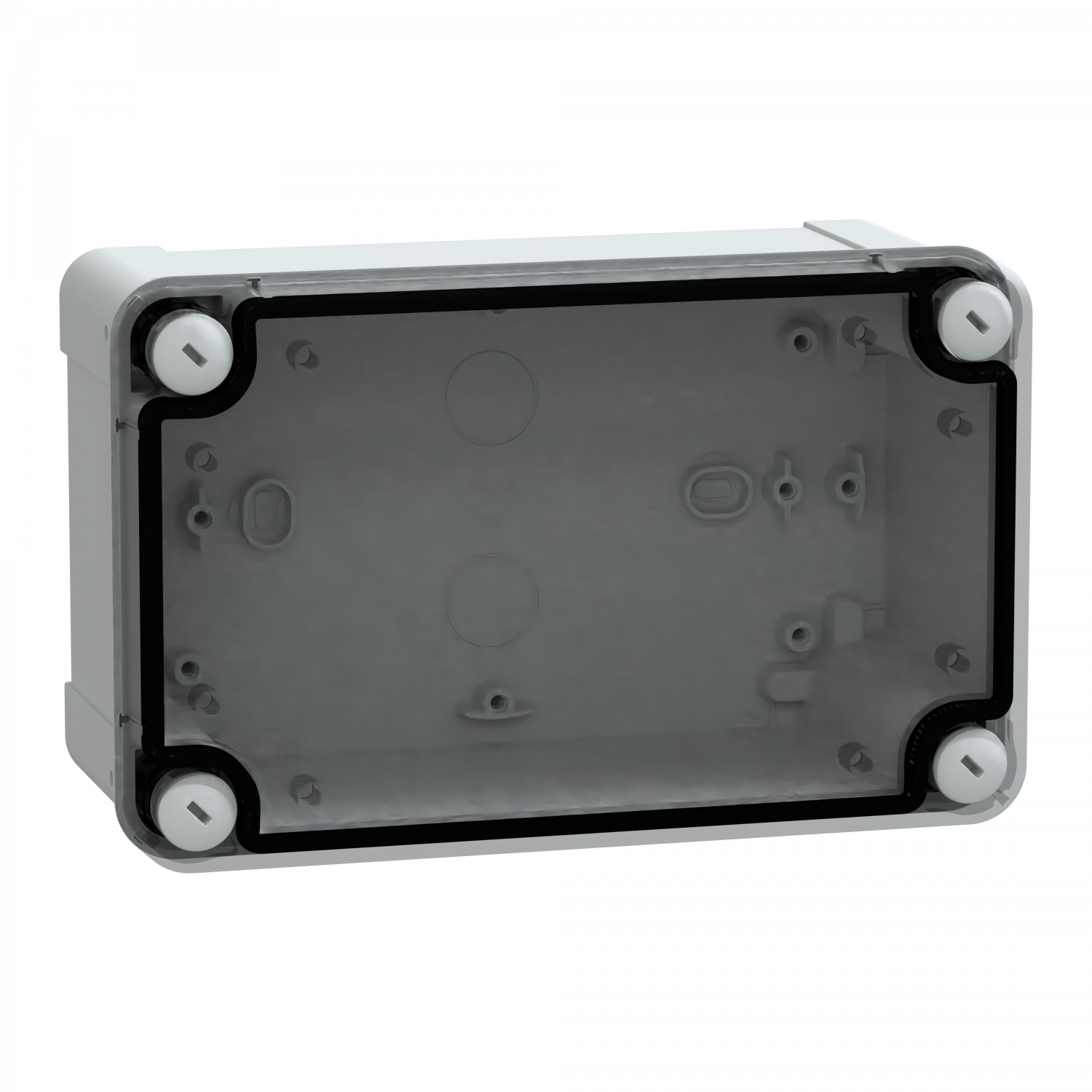 PanelSeT - boîte industrielle - transparente - 192x121x87mm - PC