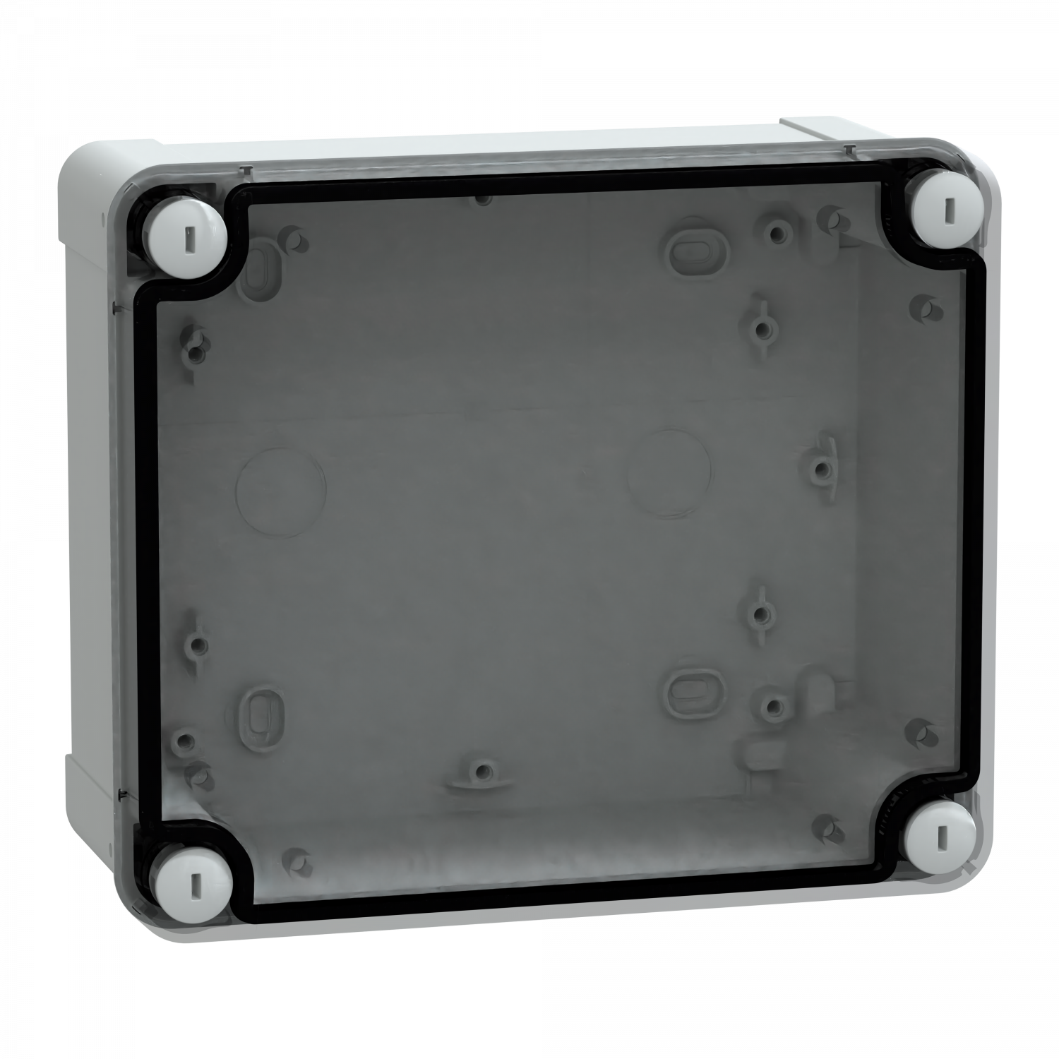 PanelSeT - boîte industrielle - transparente - 192x164x87mm - ABS