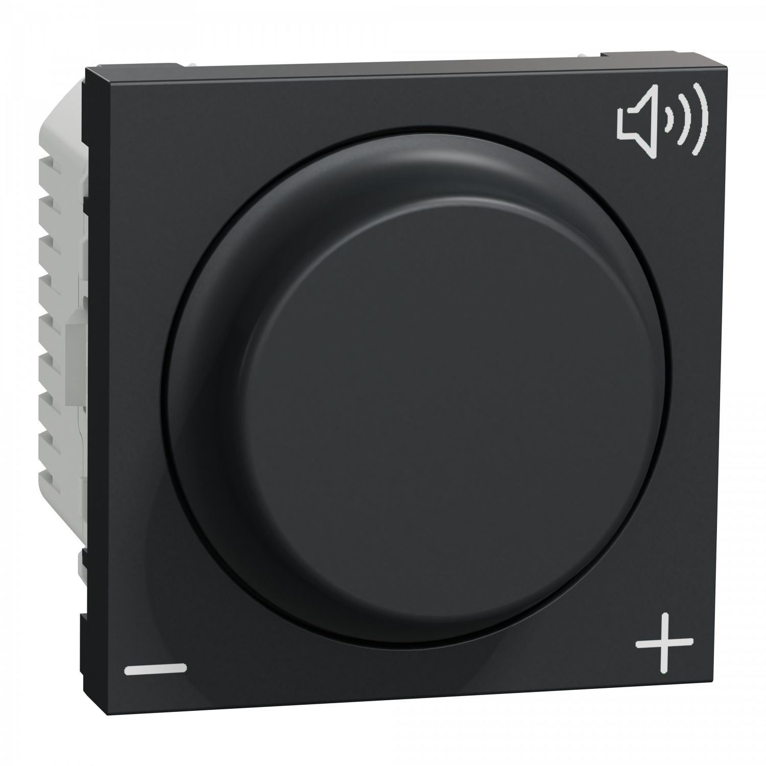 Unica - contrôle du volume - 12V - 2 mod - anthracite - méca seul