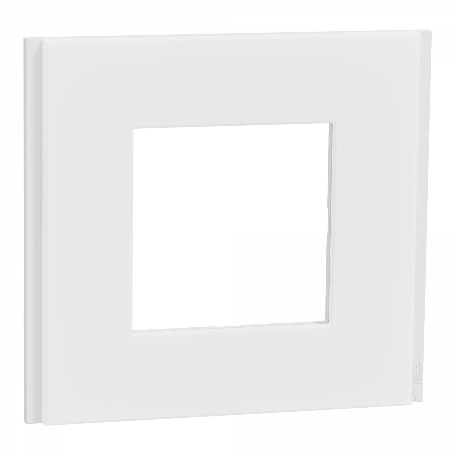 Unica Déco Signature - Plaque de finition - Blanc neige - 1P