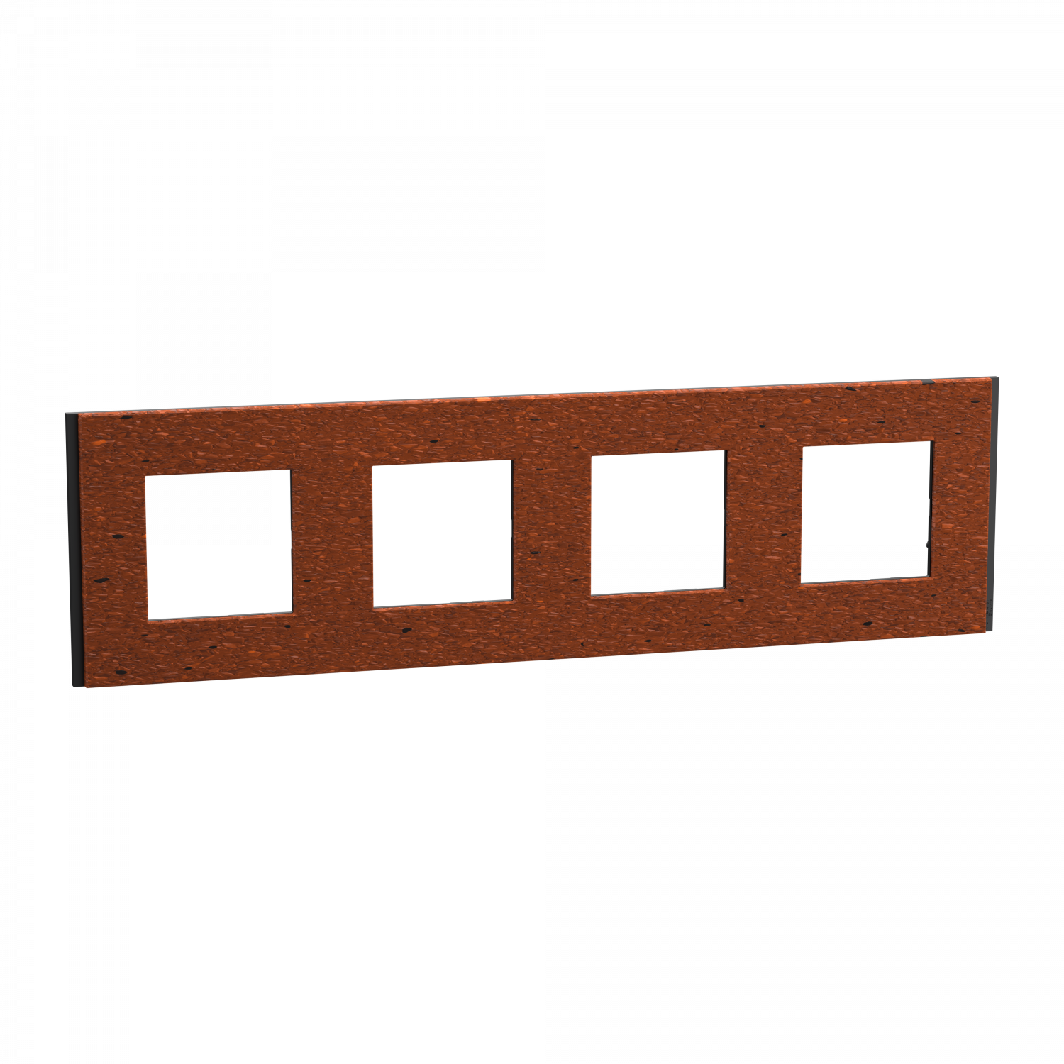 Unica Déco Signature - Plaque de finition - Terracotta - 4P horiz vert