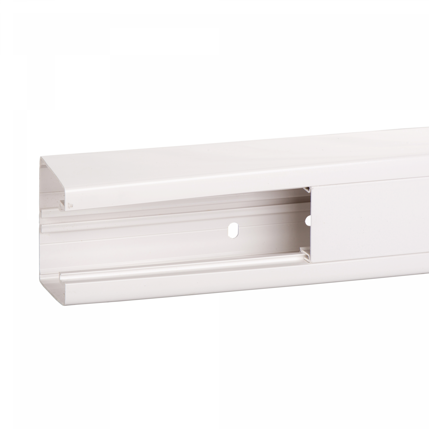 OptiLine 45 - goulotte PVC 1 compartiment 75x55x3000mm - au mètre linéaire