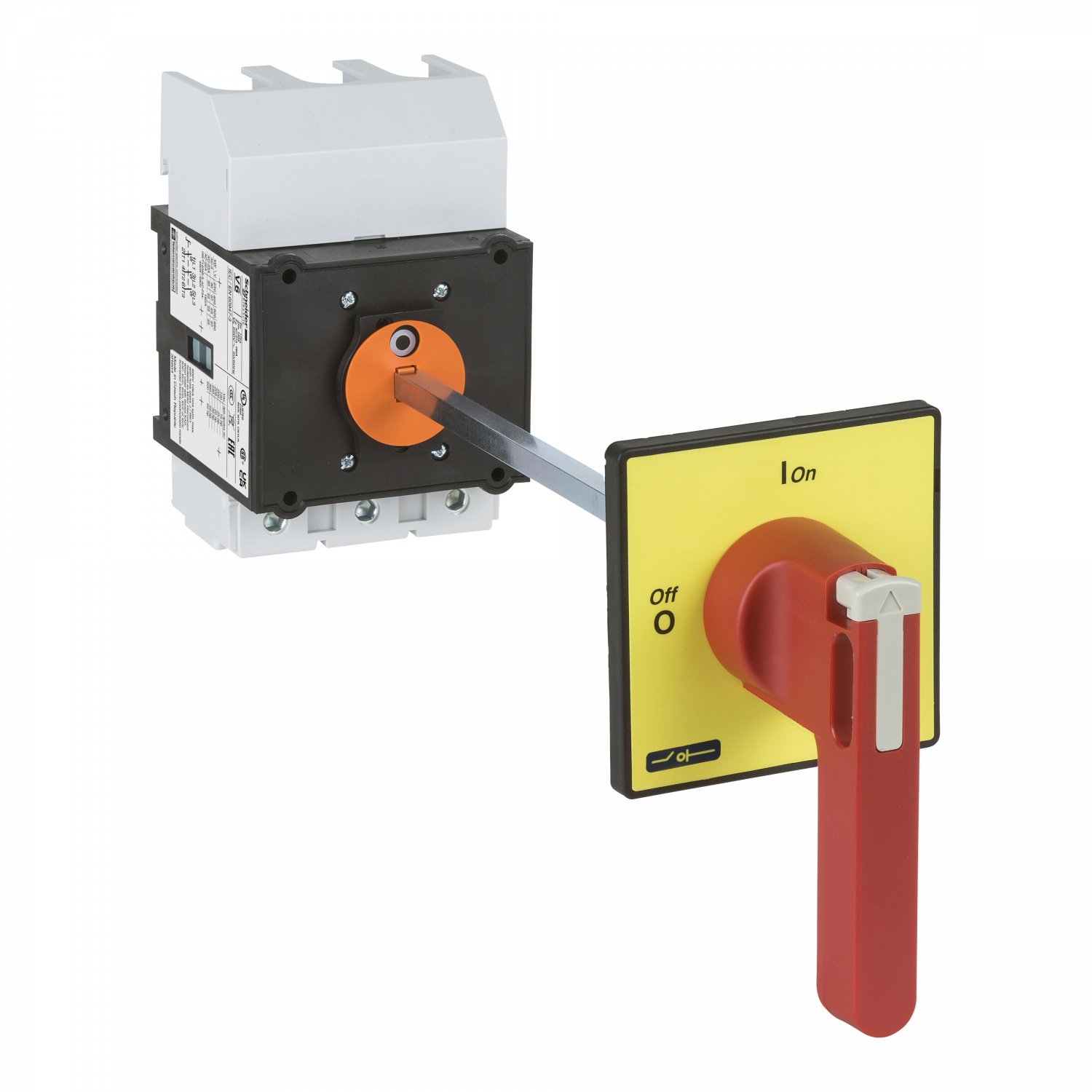 TeSys VccF - inter.-sectionneur - 3P - 690V 125A - crosse rouge cadenassable