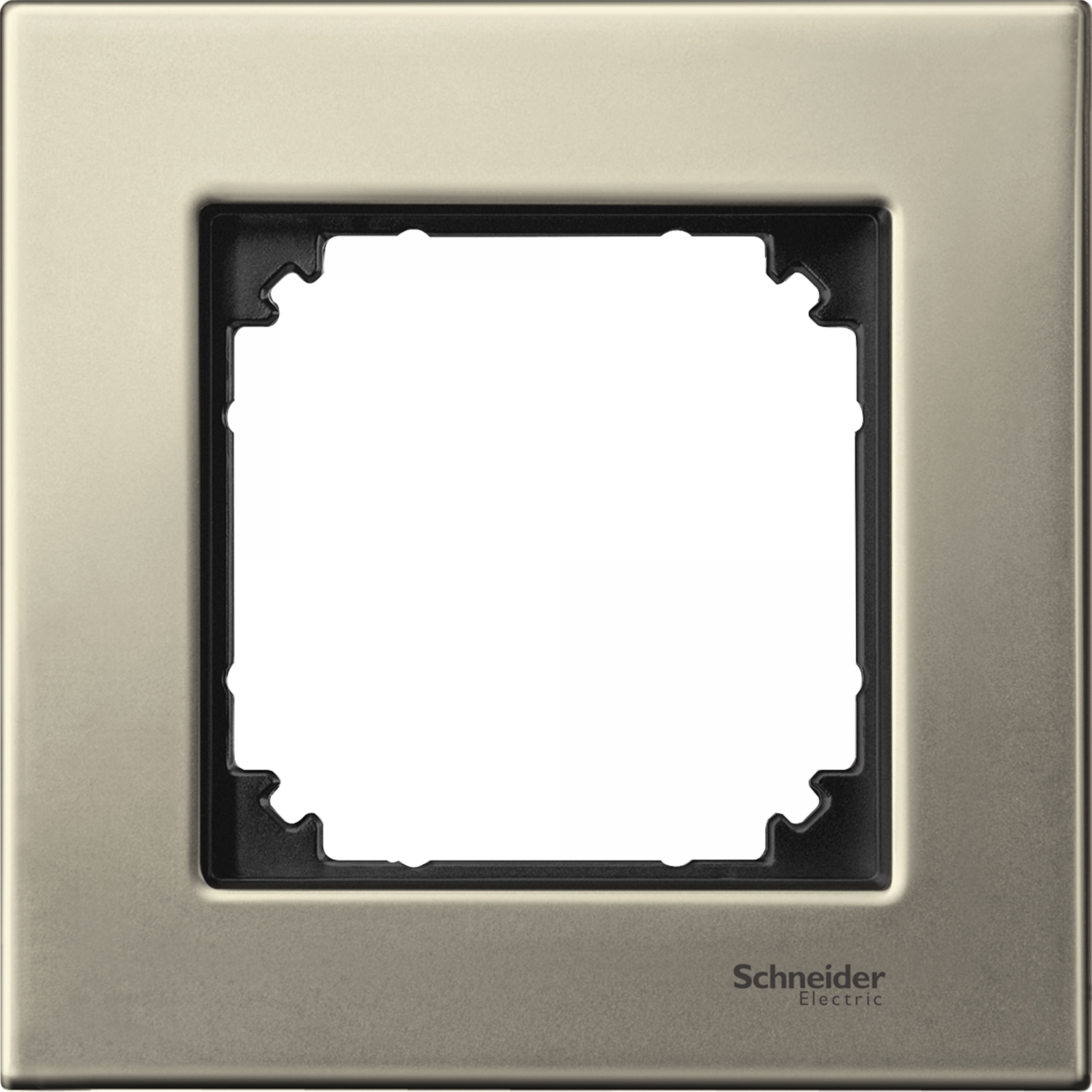 System M - Plaque sple plan metal titane