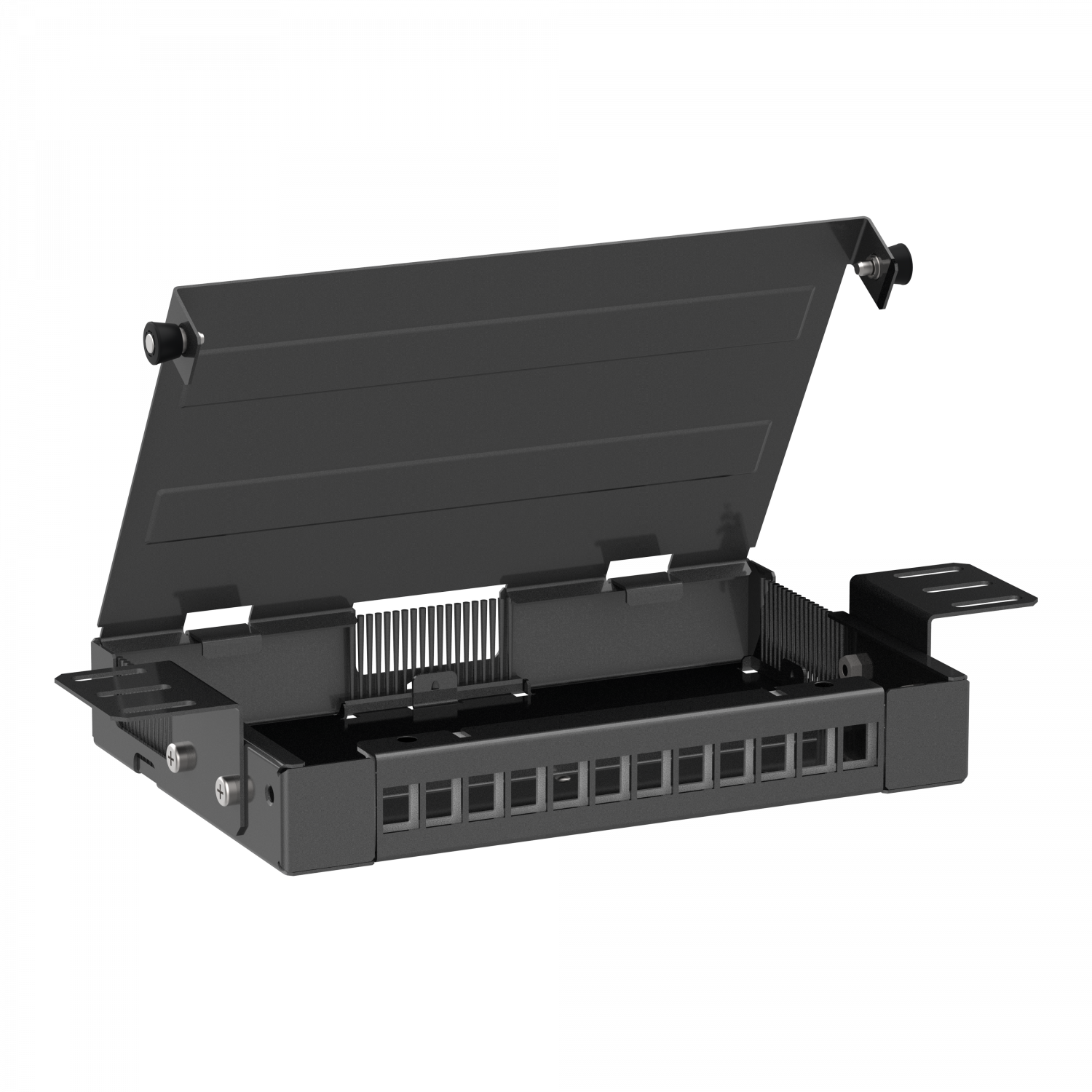 Actassi - Boitier de consolidation 12 ports Keystone access STP - à équiper